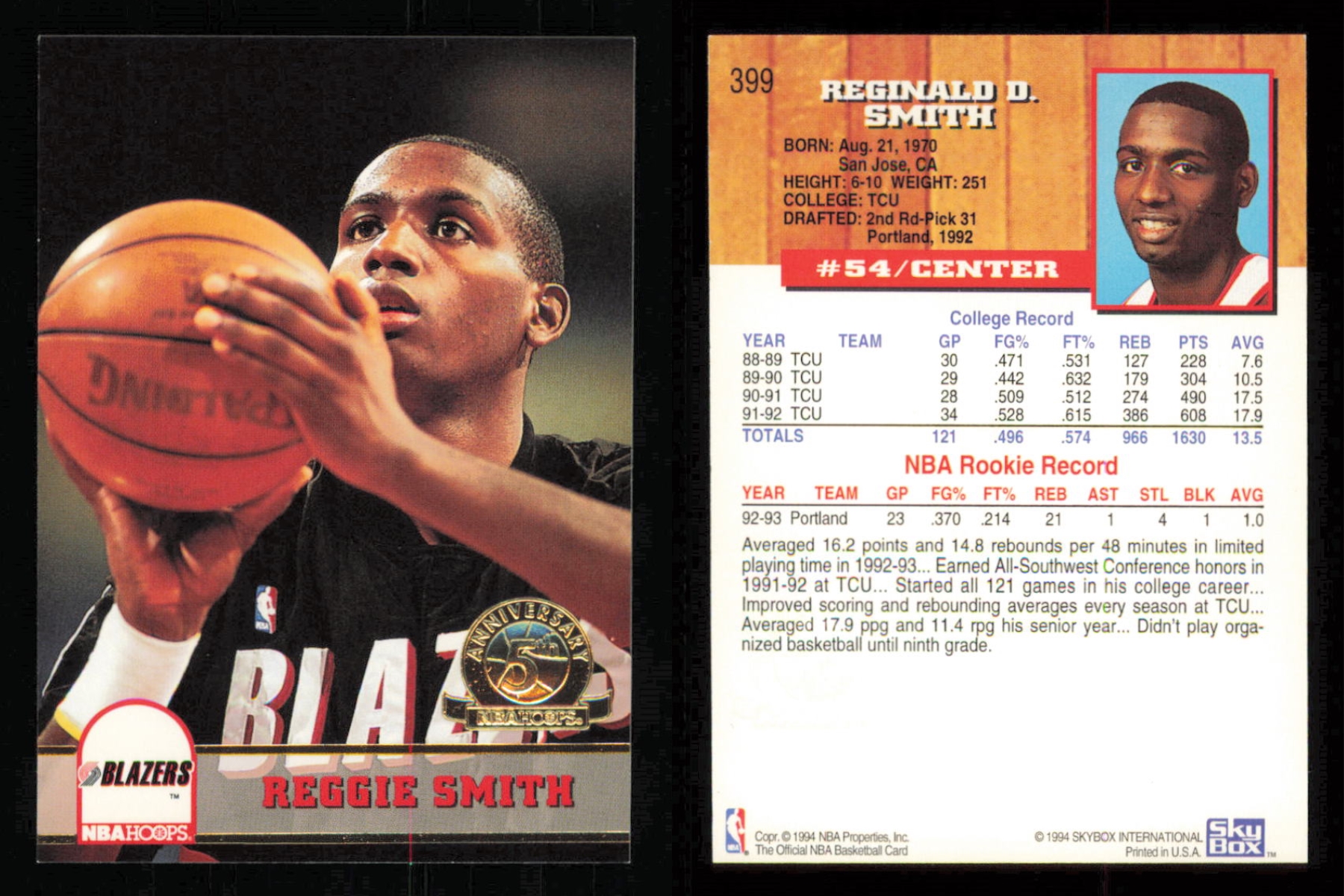 thumbnail 99  - 1993-94 ~ Hoops Fifth Anniversary Gold Basketball Insert ~ YOU PICK CARD