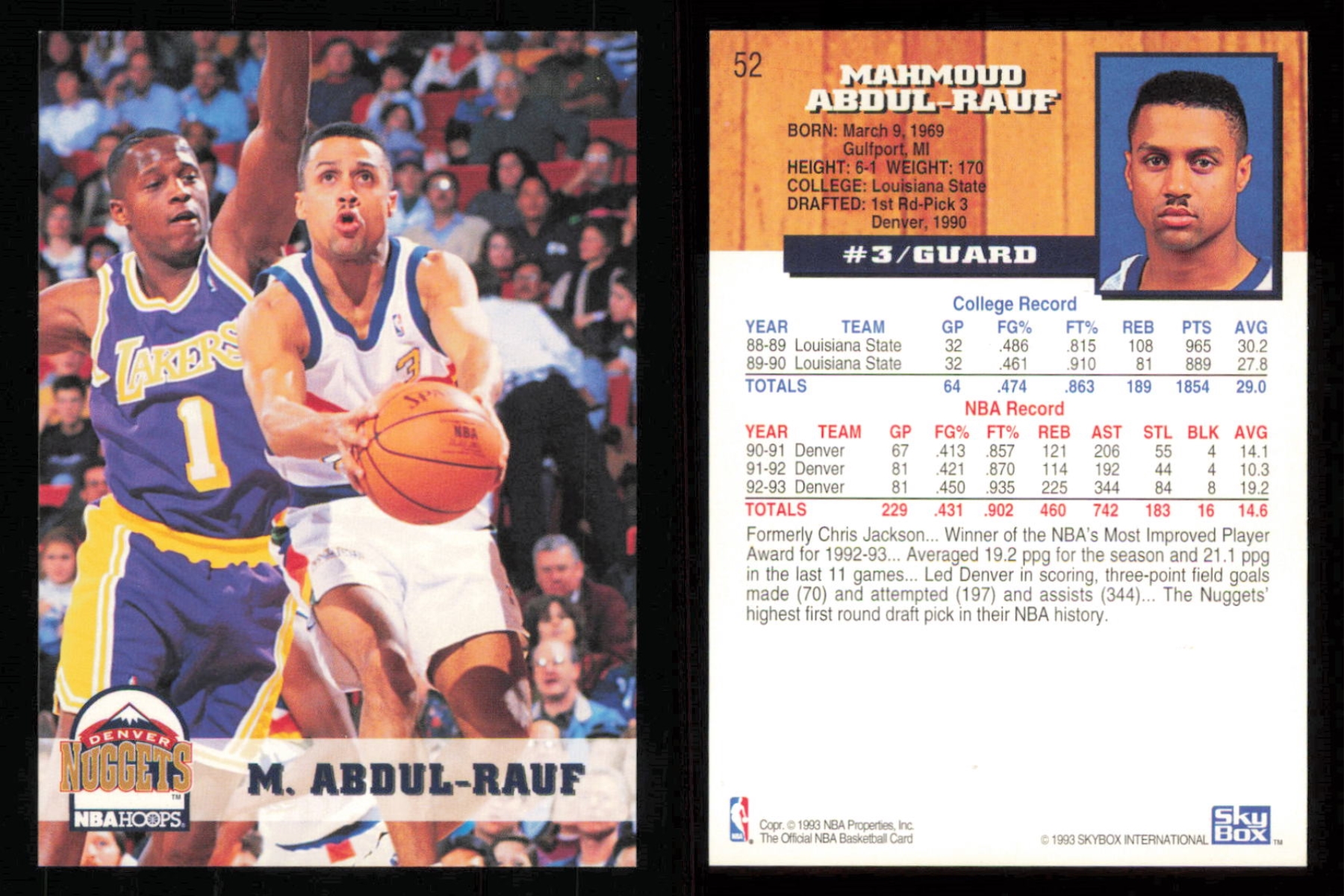thumbnail 30  - 1993-94 ~ Fleer Hoops Basketball ~ YOU PICK CARD