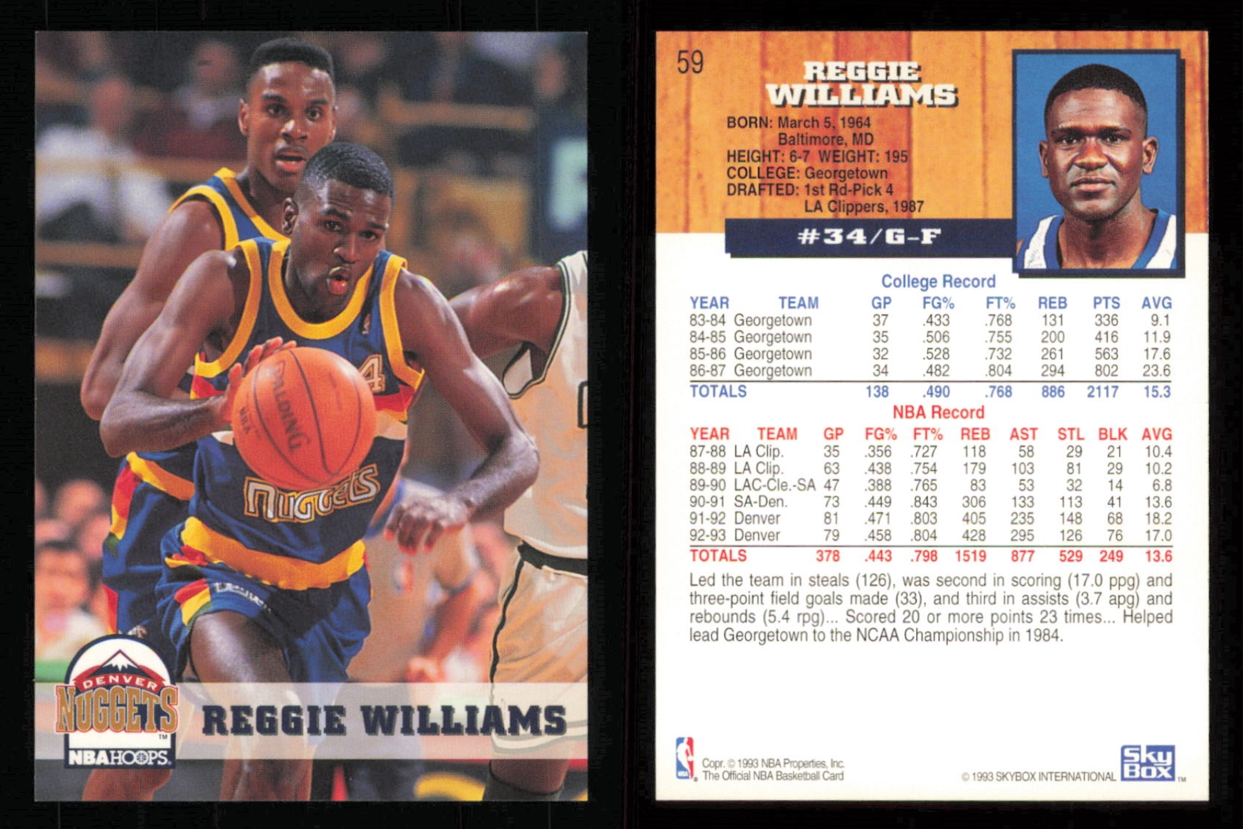 thumbnail 33  - 1993-94 ~ Fleer Hoops Basketball ~ YOU PICK CARD