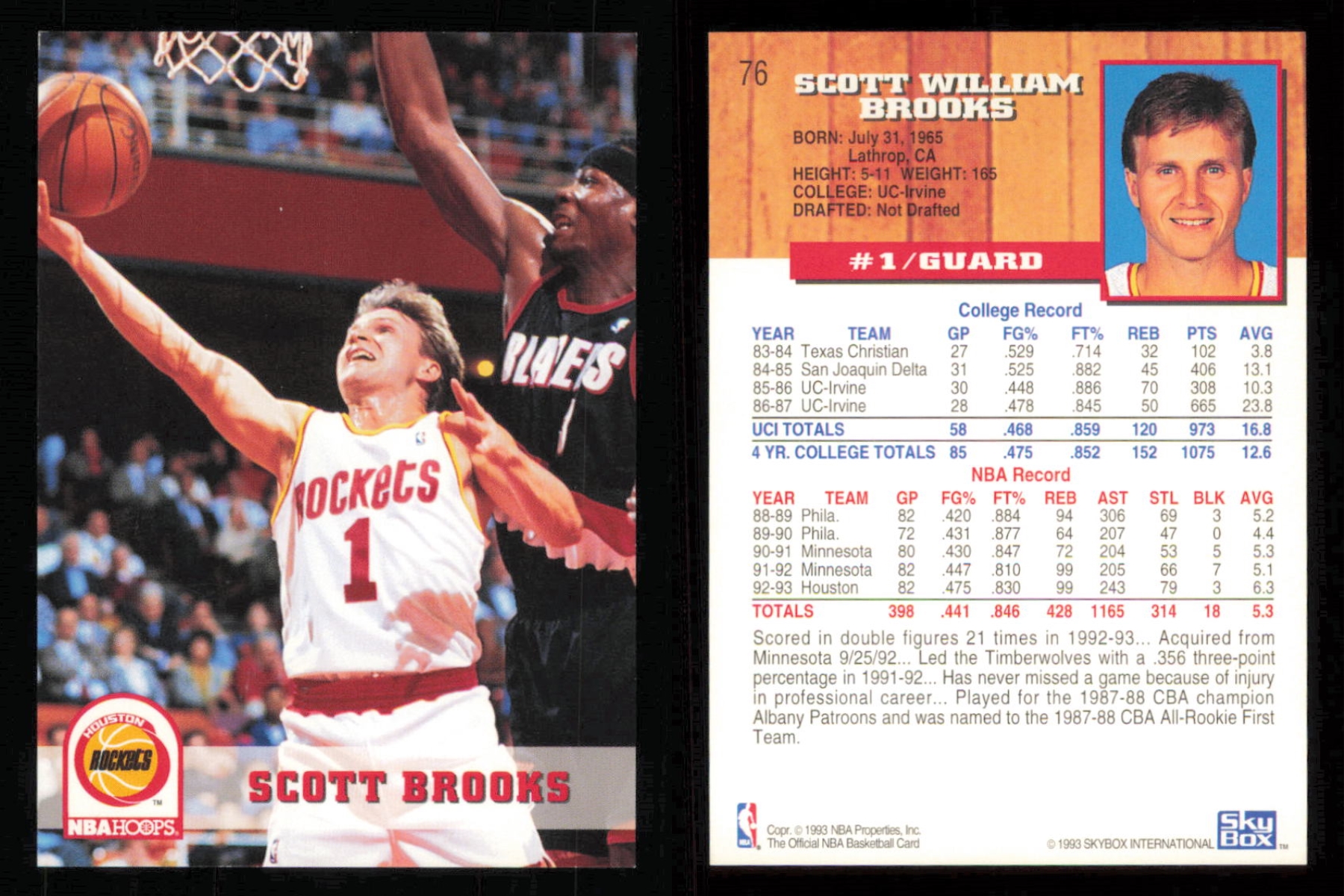 thumbnail 41  - 1993-94 ~ Fleer Hoops Basketball ~ YOU PICK CARD