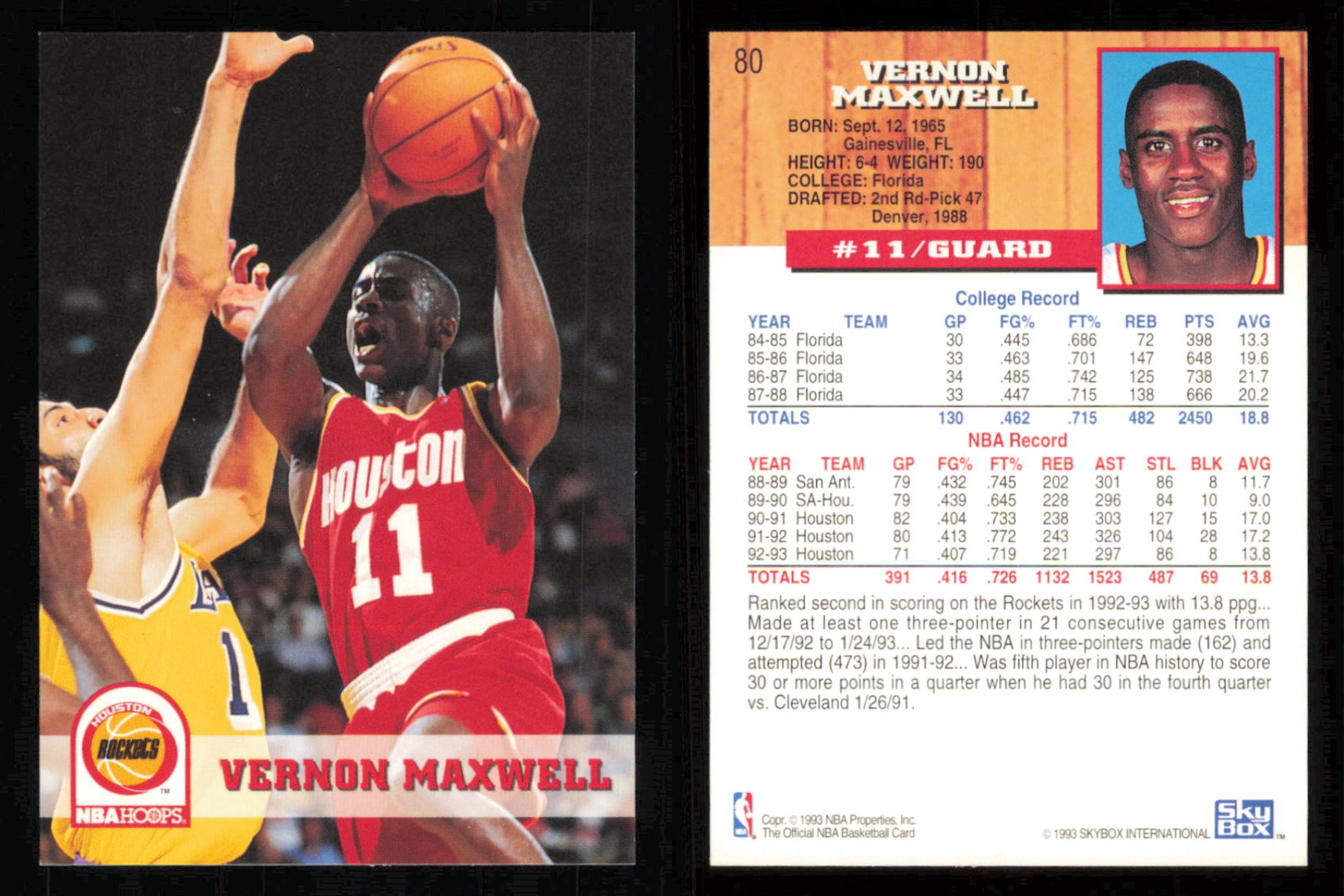 thumbnail 44  - 1993-94 ~ Fleer Hoops Basketball ~ YOU PICK CARD