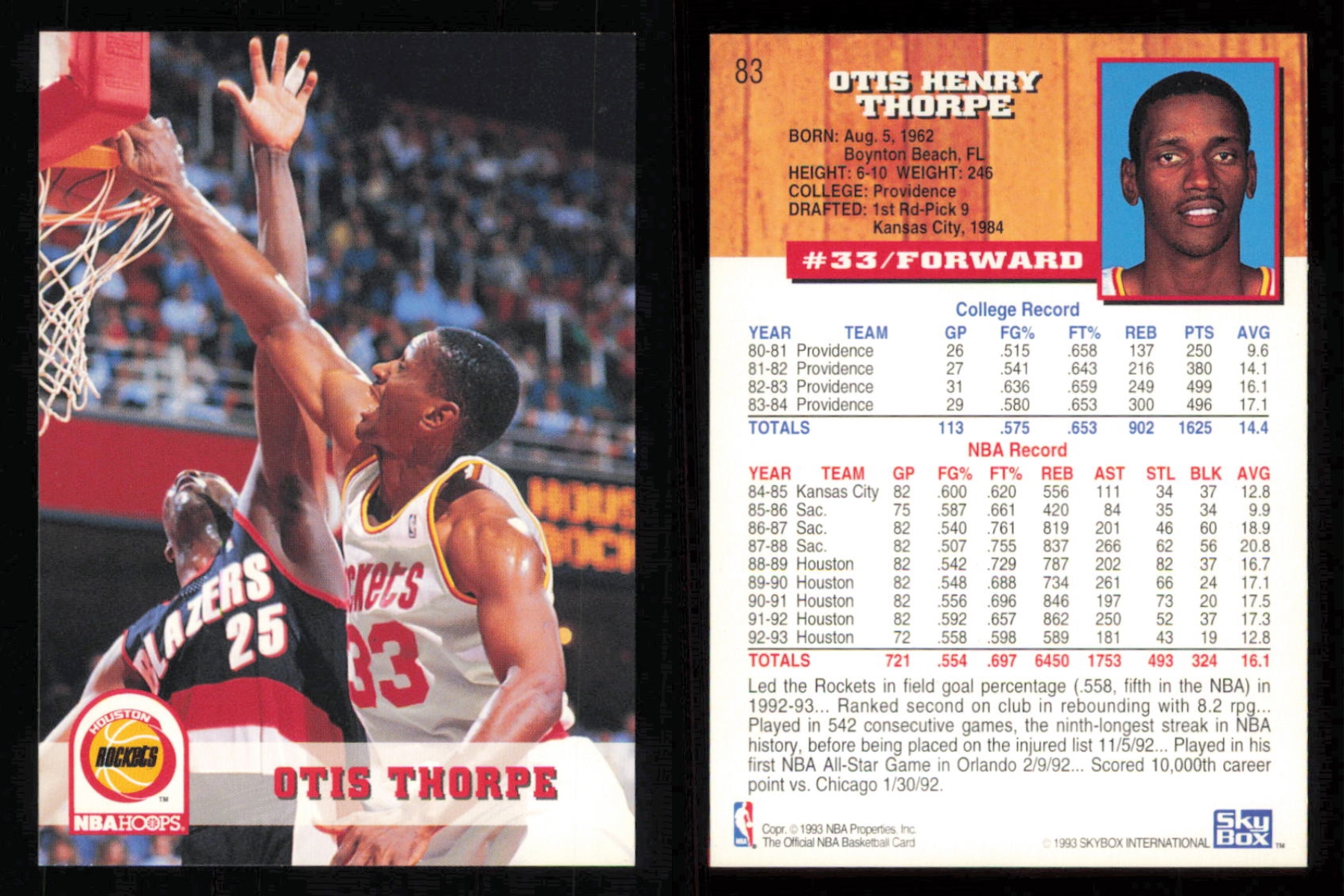 thumbnail 46  - 1993-94 ~ Fleer Hoops Basketball ~ YOU PICK CARD