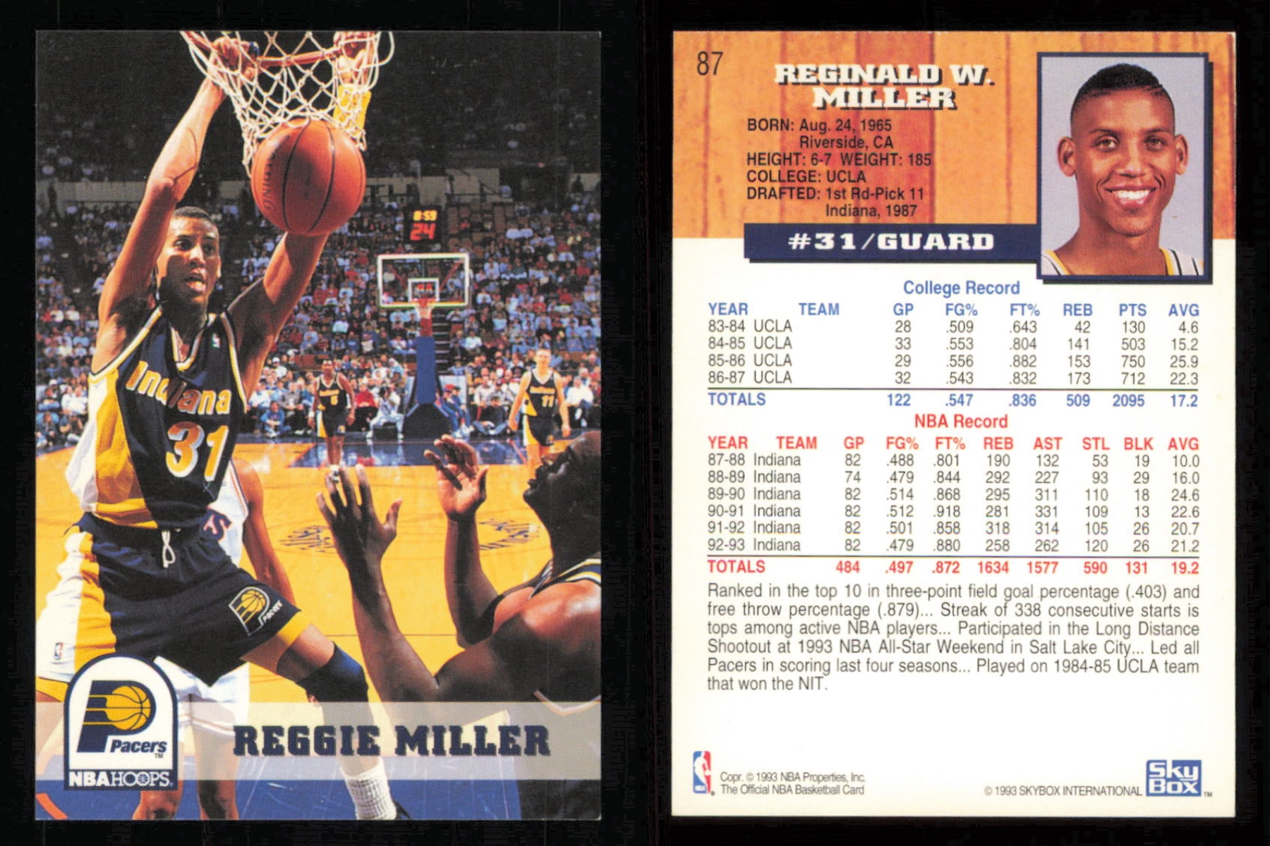 thumbnail 48  - 1993-94 ~ Fleer Hoops Basketball ~ YOU PICK CARD