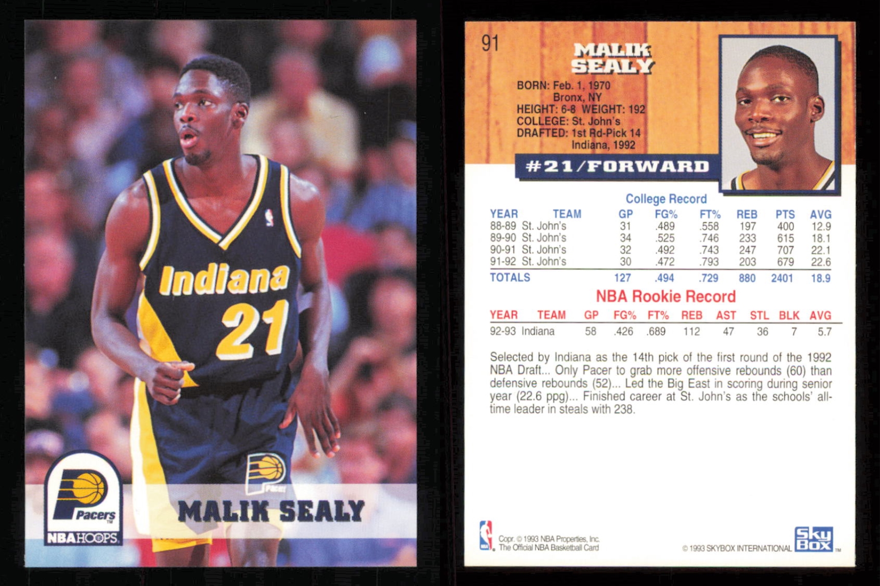 thumbnail 52  - 1993-94 ~ Fleer Hoops Basketball ~ YOU PICK CARD