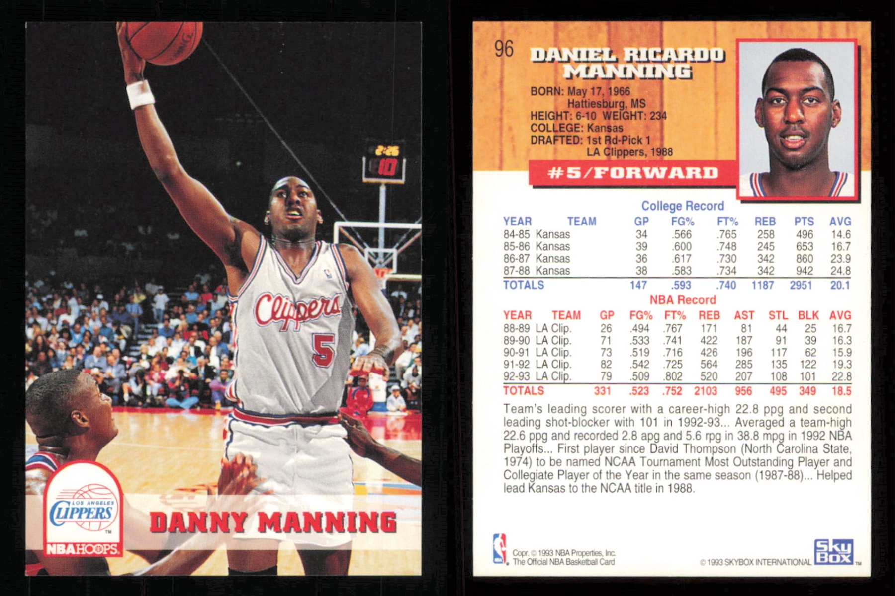 thumbnail 57  - 1993-94 ~ Fleer Hoops Basketball ~ YOU PICK CARD