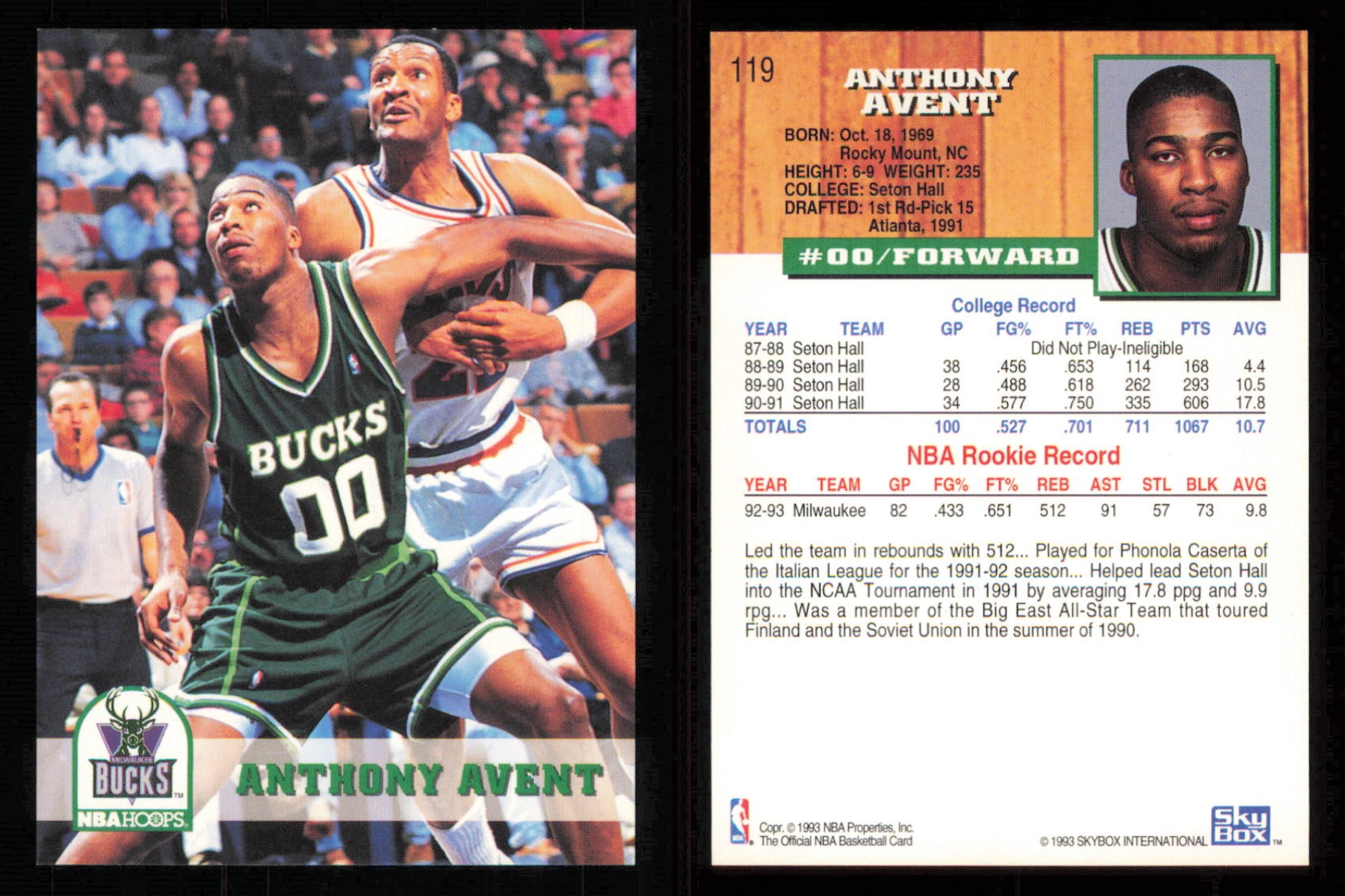 thumbnail 69  - 1993-94 ~ Fleer Hoops Basketball ~ YOU PICK CARD