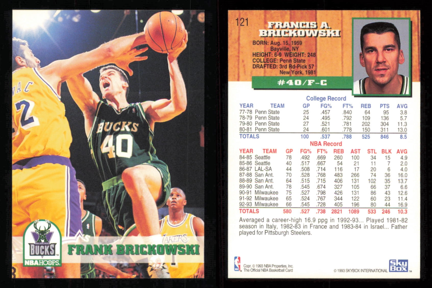 thumbnail 71  - 1993-94 ~ Fleer Hoops Basketball ~ YOU PICK CARD