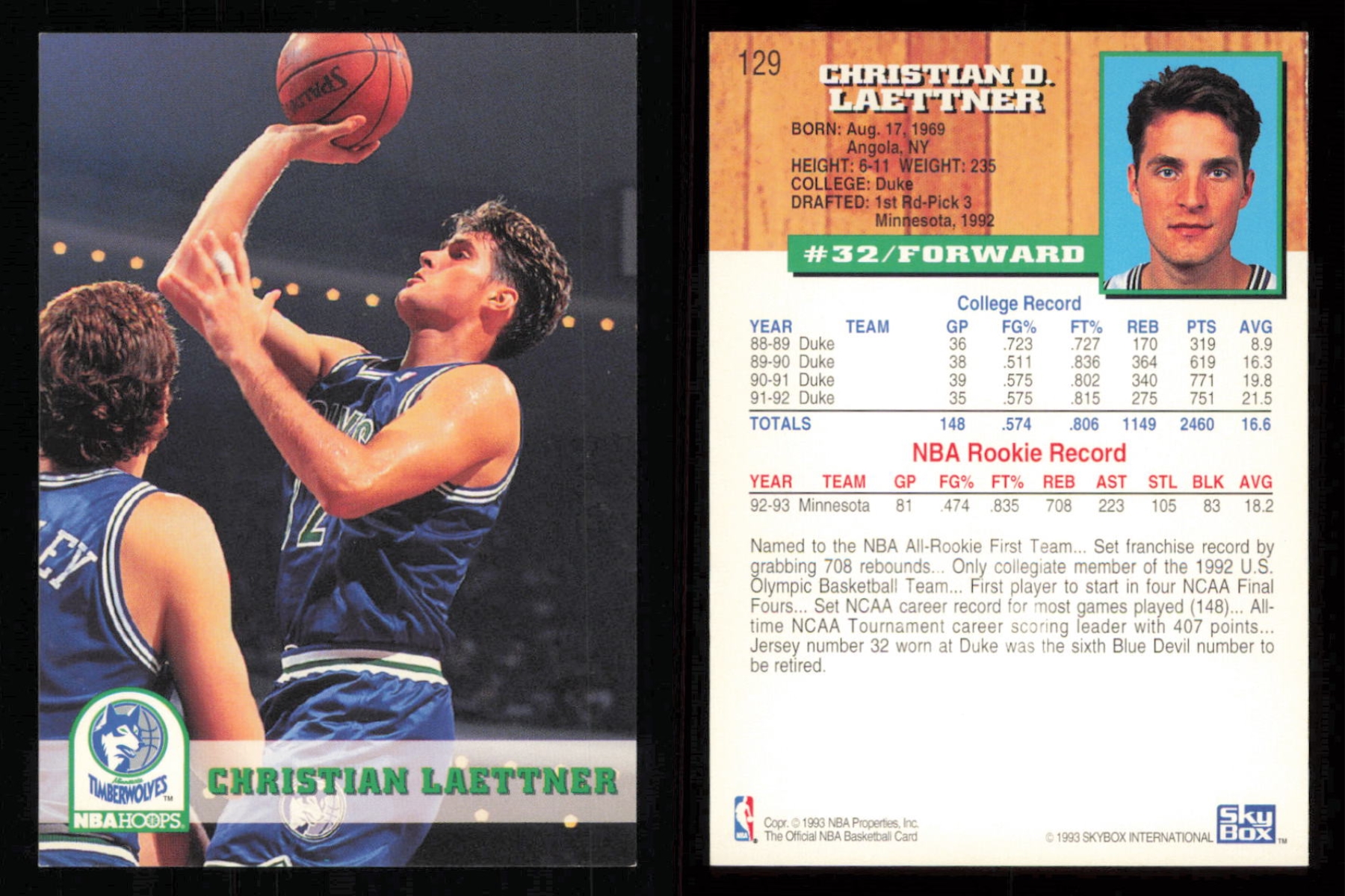 thumbnail 76  - 1993-94 ~ Fleer Hoops Basketball ~ YOU PICK CARD