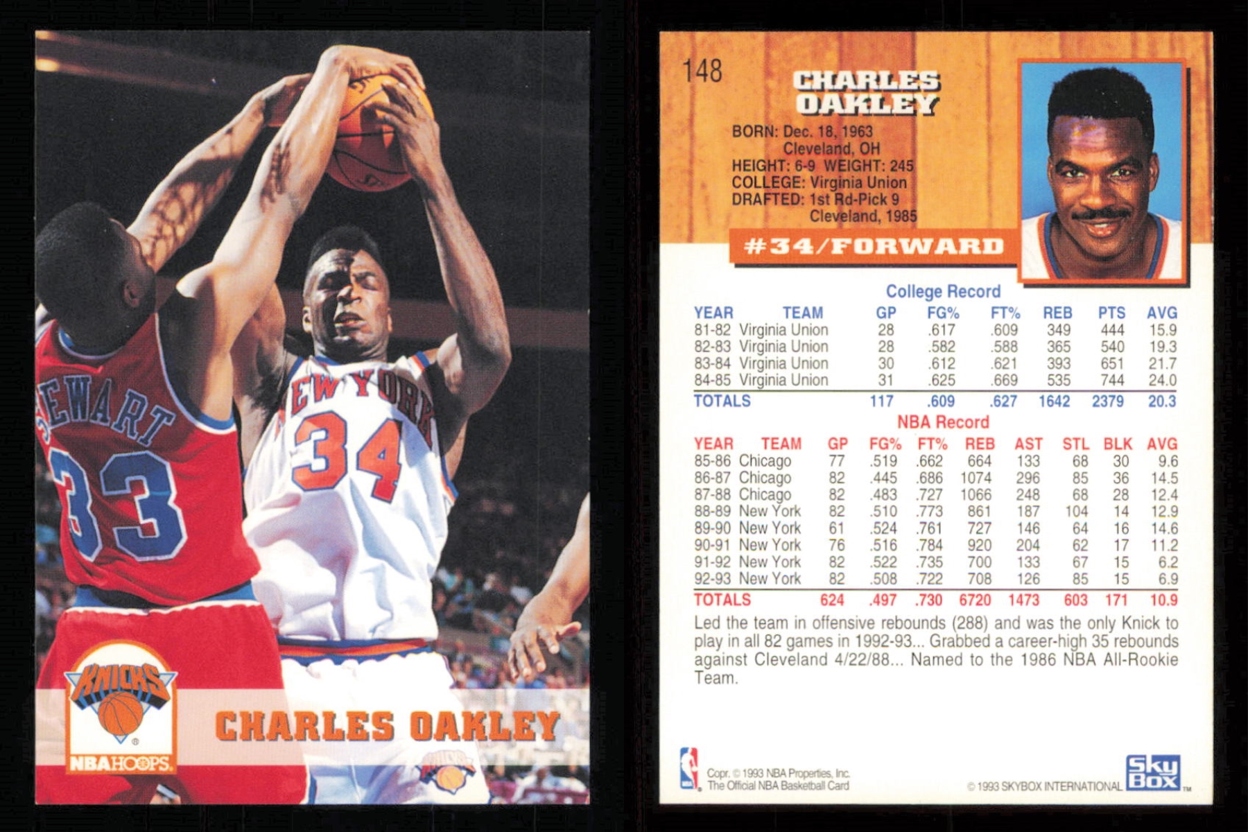 thumbnail 83  - 1993-94 ~ Fleer Hoops Basketball ~ YOU PICK CARD