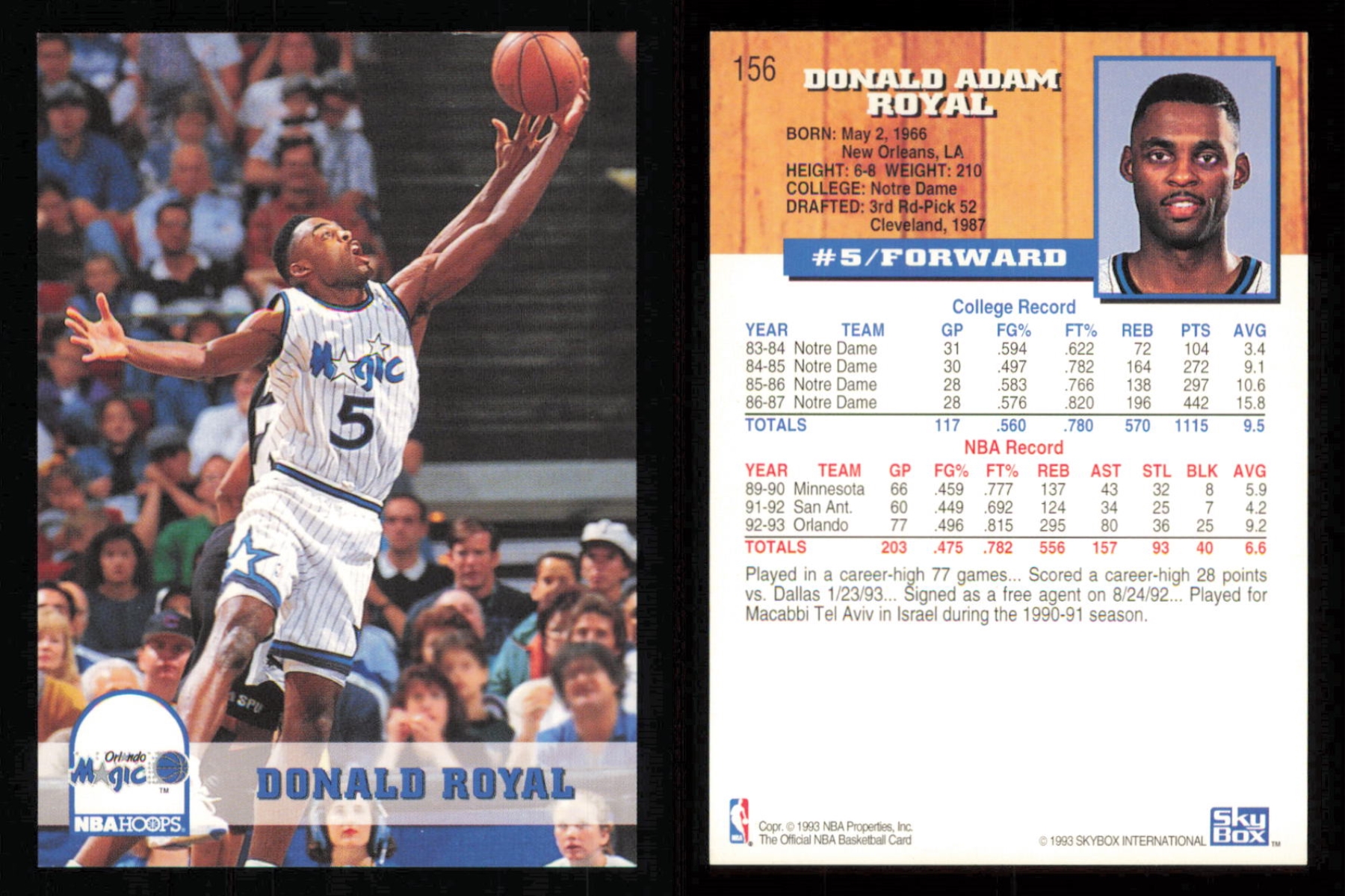 thumbnail 86  - 1993-94 ~ Fleer Hoops Basketball ~ YOU PICK CARD