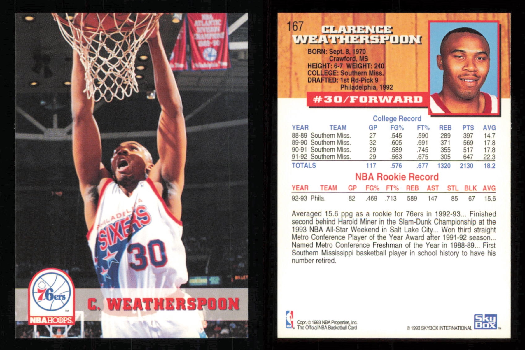 thumbnail 90  - 1993-94 ~ Fleer Hoops Basketball ~ YOU PICK CARD