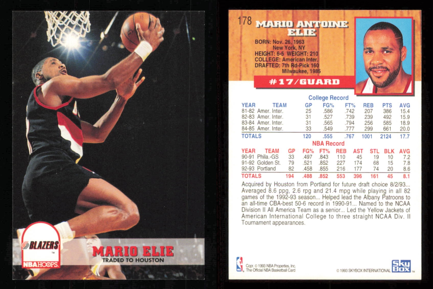 thumbnail 98  - 1993-94 ~ Fleer Hoops Basketball ~ YOU PICK CARD