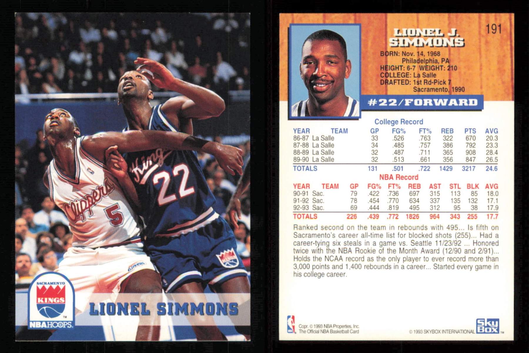 thumbnail 104  - 1993-94 ~ Fleer Hoops Basketball ~ YOU PICK CARD