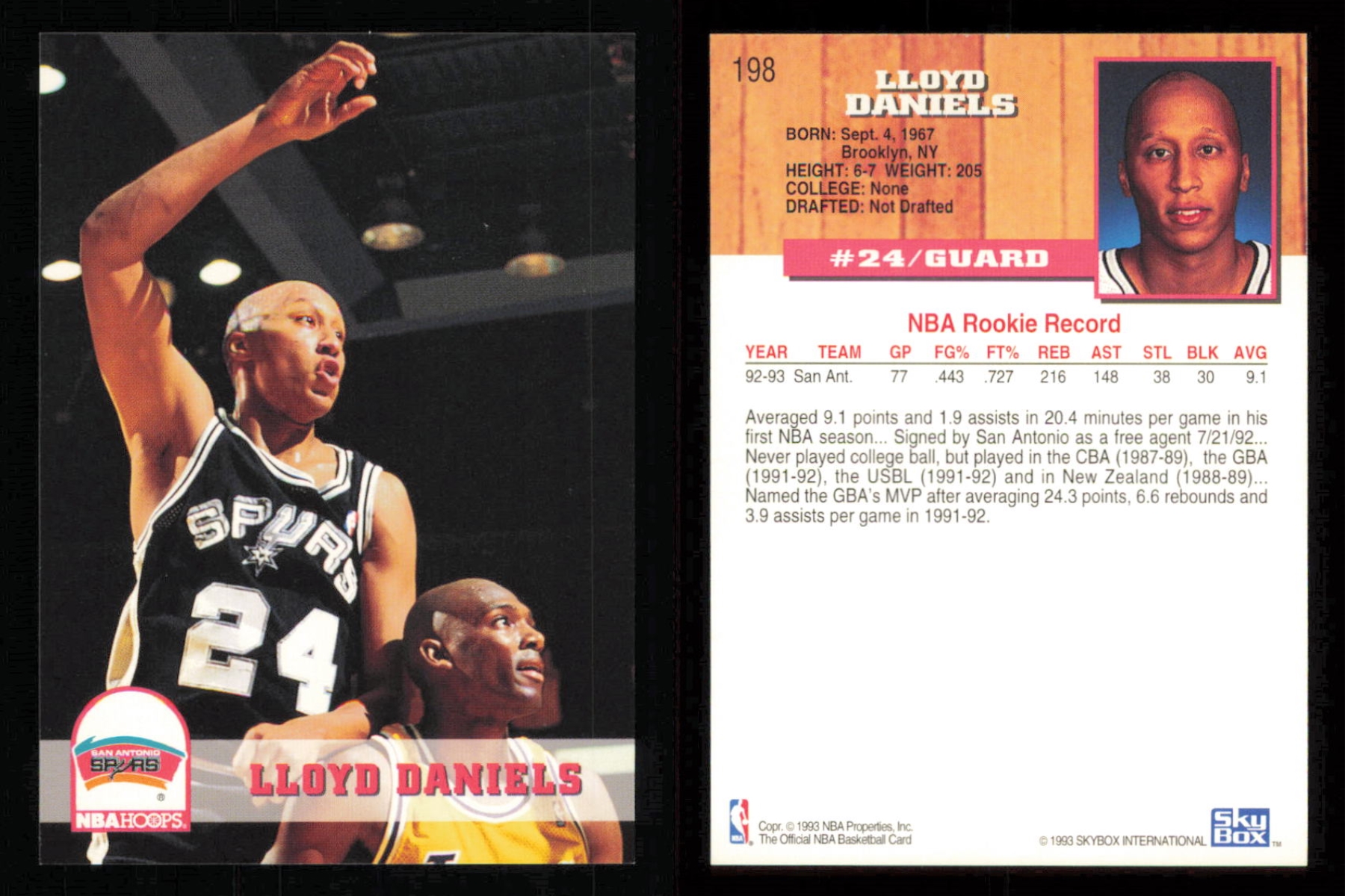 thumbnail 109  - 1993-94 ~ Fleer Hoops Basketball ~ YOU PICK CARD