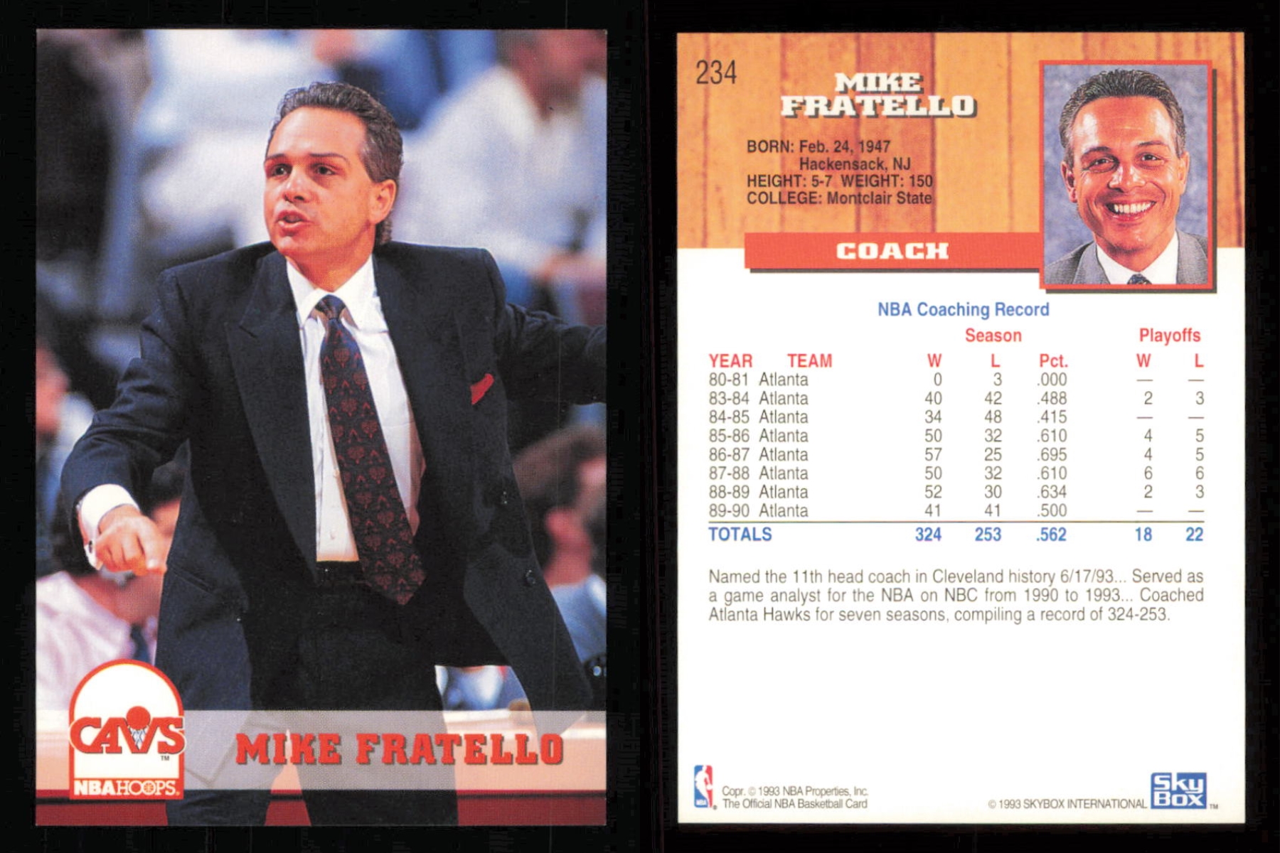 thumbnail 124  - 1993-94 ~ Fleer Hoops Basketball ~ YOU PICK CARD
