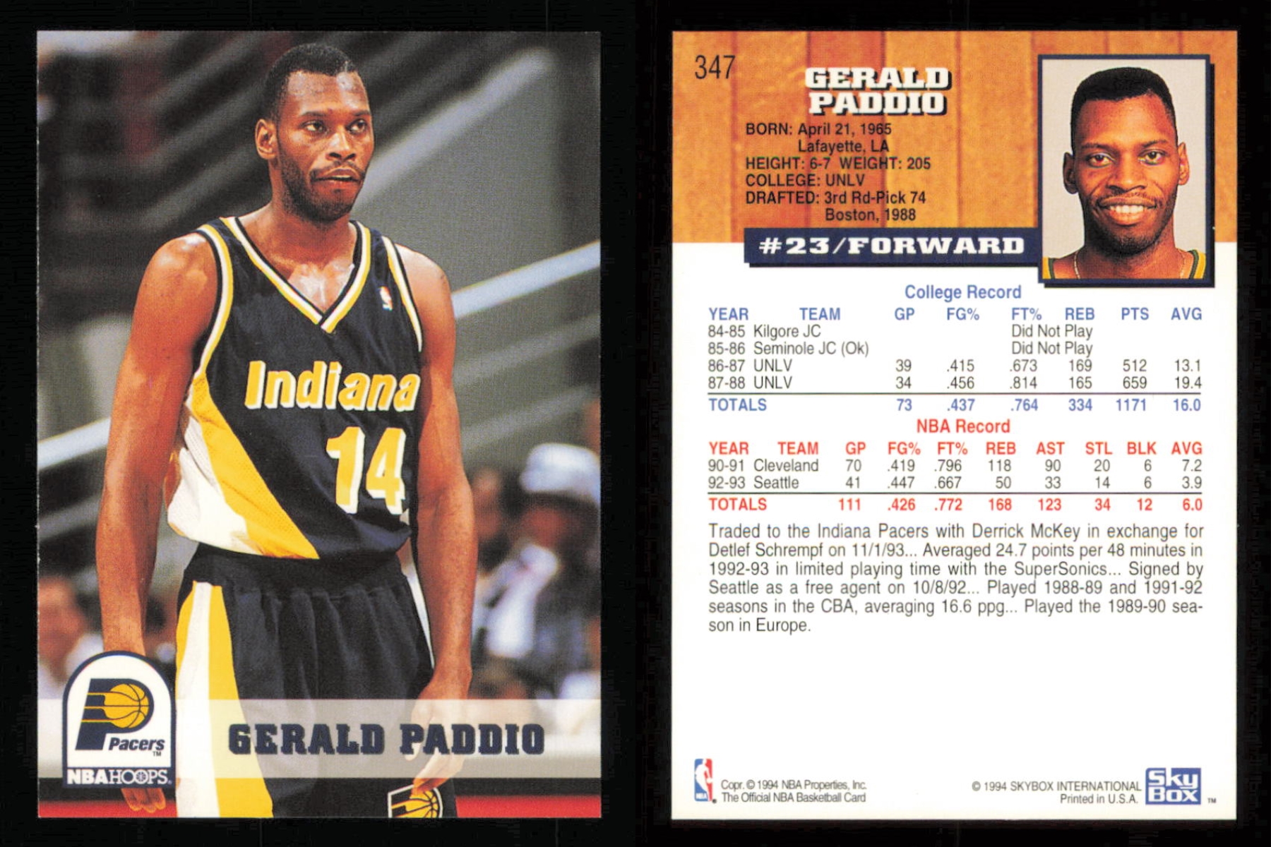 thumbnail 187  - 1993-94 ~ Fleer Hoops Basketball ~ YOU PICK CARD