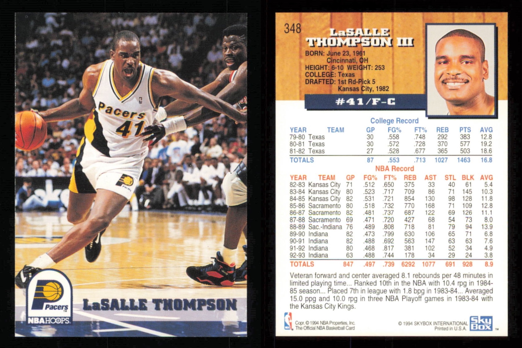thumbnail 188  - 1993-94 ~ Fleer Hoops Basketball ~ YOU PICK CARD