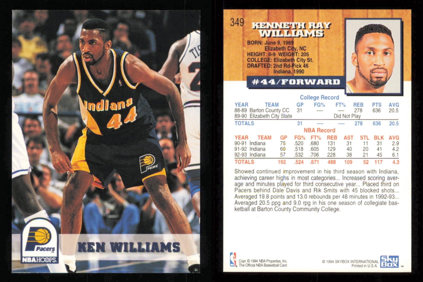 thumbnail 189  - 1993-94 ~ Fleer Hoops Basketball ~ YOU PICK CARD