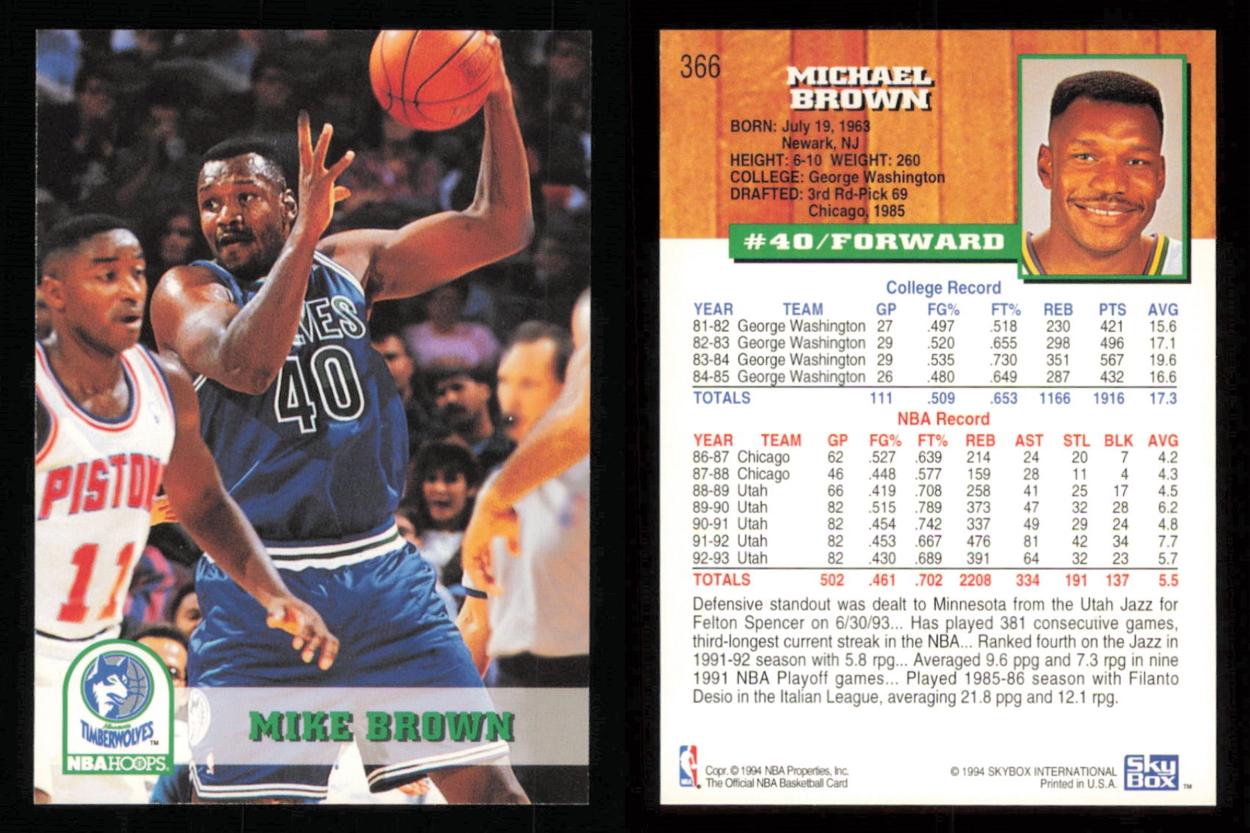 thumbnail 197  - 1993-94 ~ Fleer Hoops Basketball ~ YOU PICK CARD