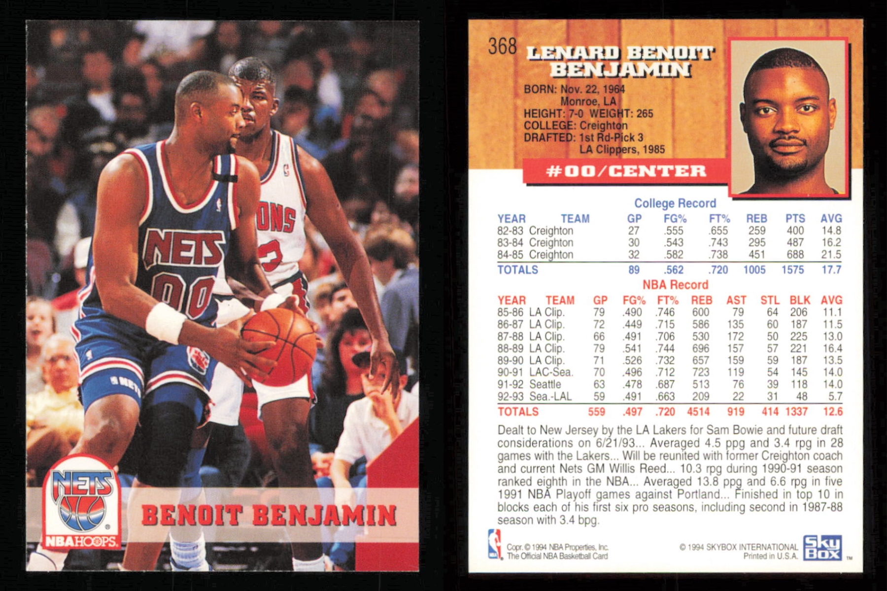 thumbnail 199  - 1993-94 ~ Fleer Hoops Basketball ~ YOU PICK CARD