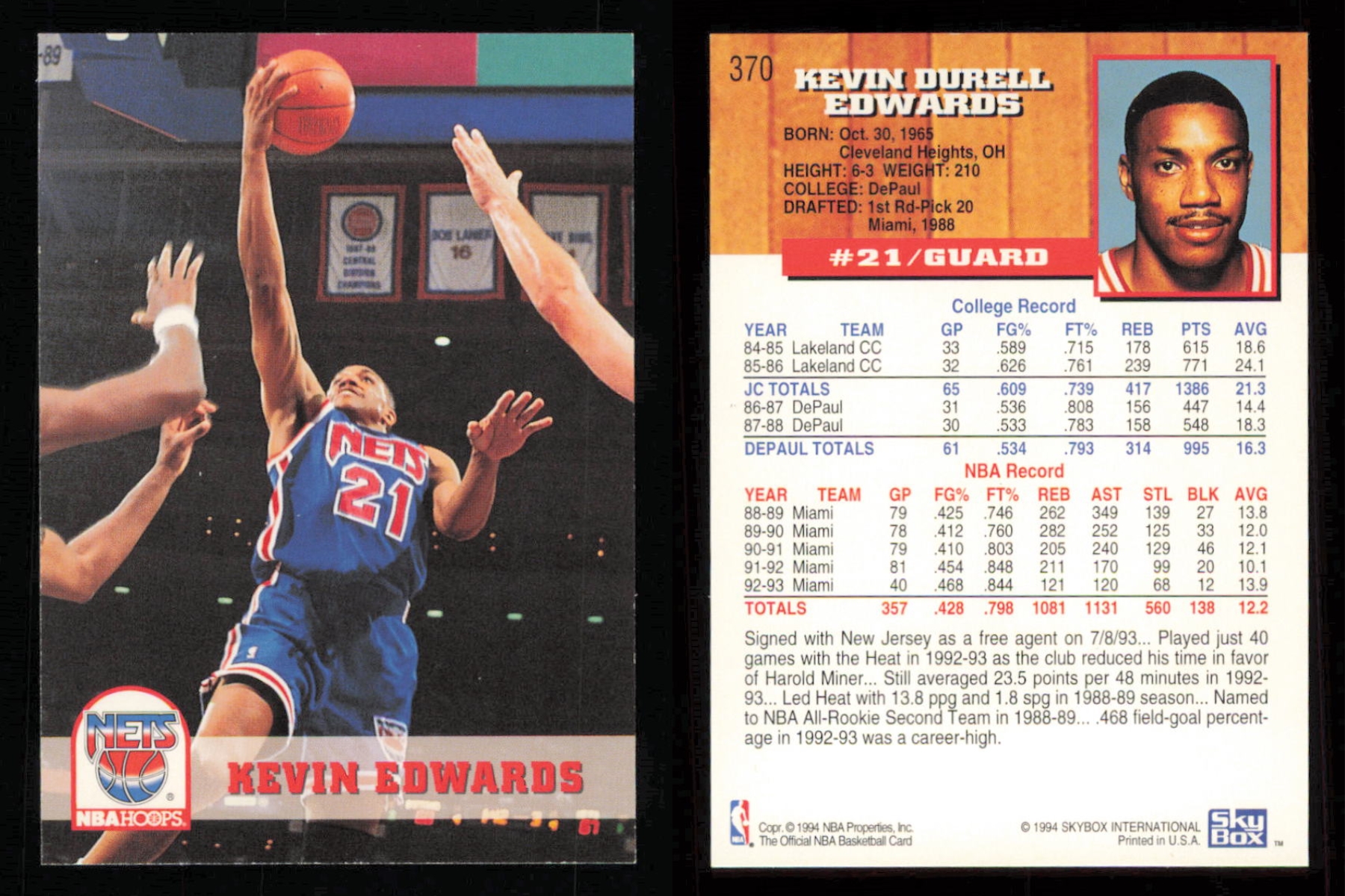 thumbnail 201  - 1993-94 ~ Fleer Hoops Basketball ~ YOU PICK CARD