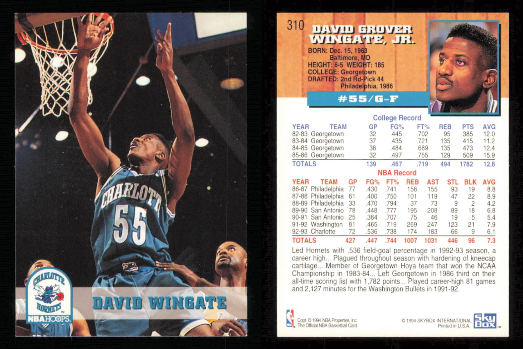 thumbnail 159  - 1993-94 ~ Fleer Hoops Basketball ~ YOU PICK CARD