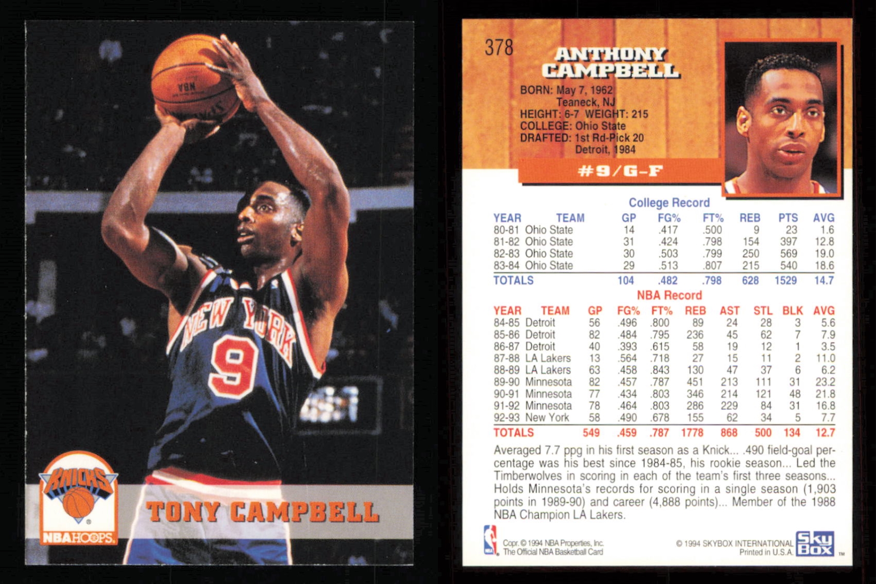 thumbnail 205  - 1993-94 ~ Fleer Hoops Basketball ~ YOU PICK CARD