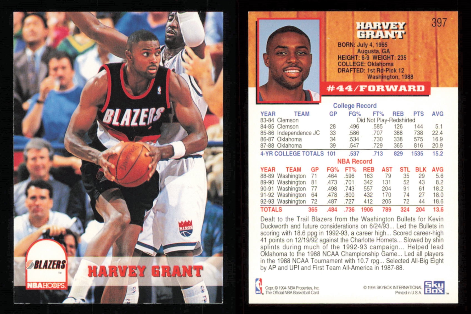 thumbnail 216  - 1993-94 ~ Fleer Hoops Basketball ~ YOU PICK CARD