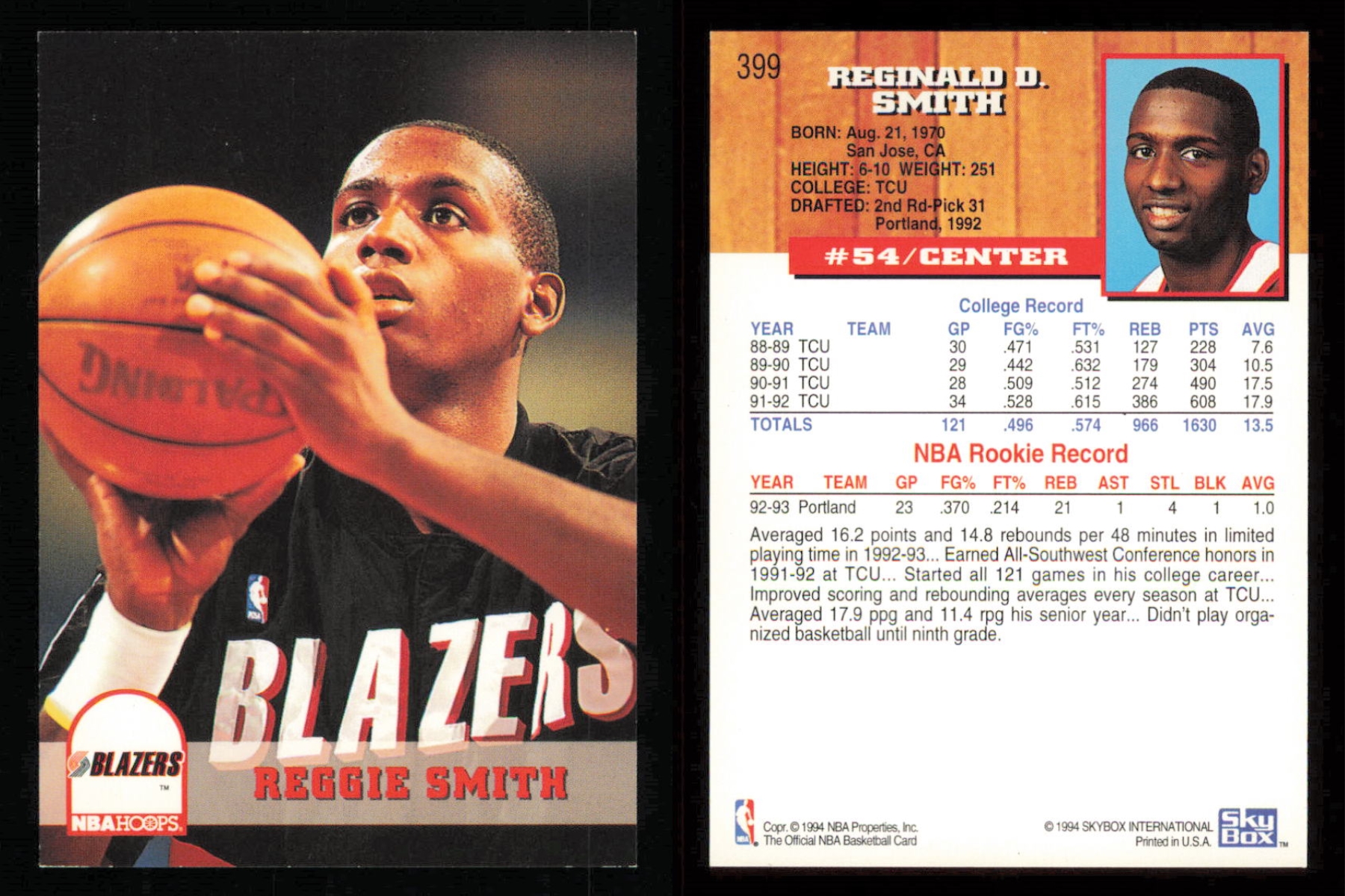 thumbnail 218  - 1993-94 ~ Fleer Hoops Basketball ~ YOU PICK CARD