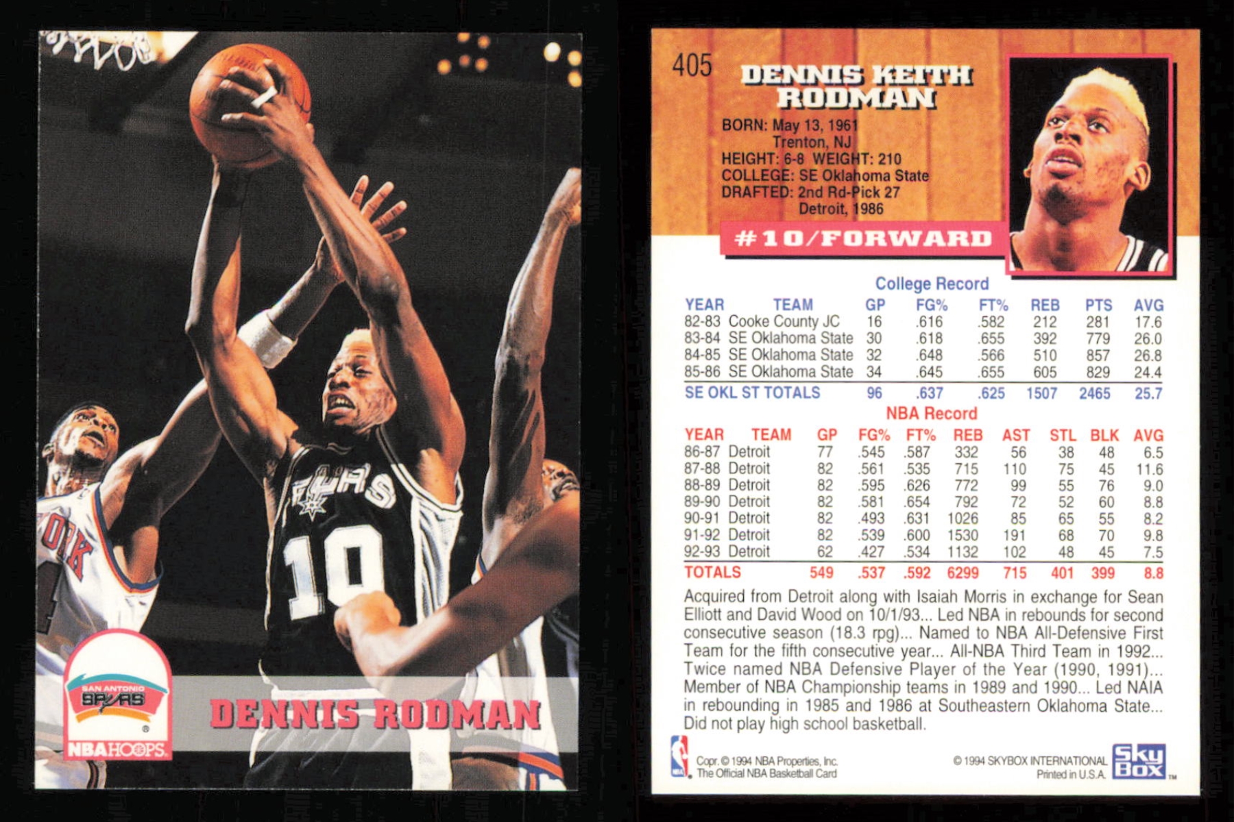 thumbnail 221  - 1993-94 ~ Fleer Hoops Basketball ~ YOU PICK CARD
