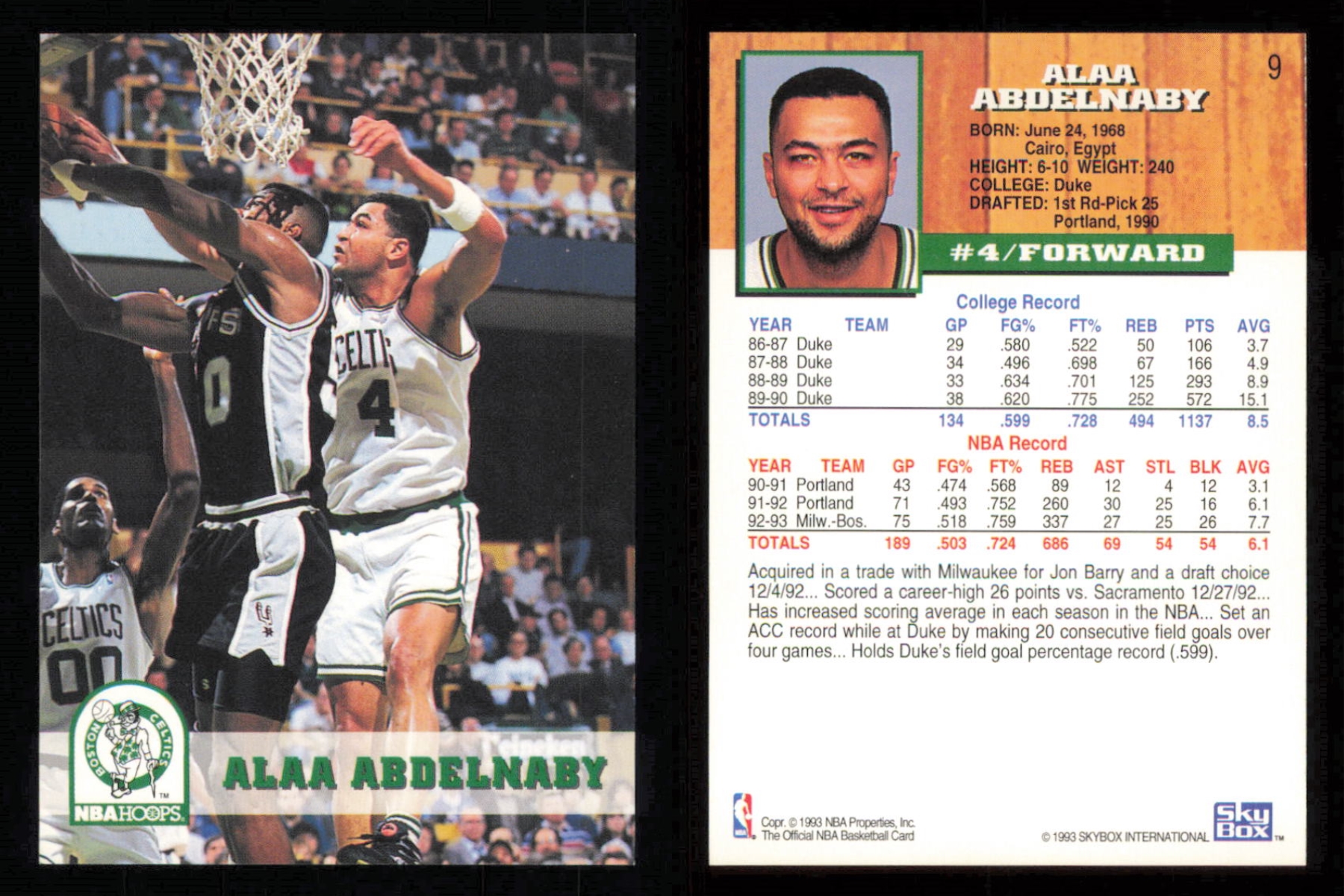 thumbnail 8  - 1993-94 ~ Fleer Hoops Basketball ~ YOU PICK CARD