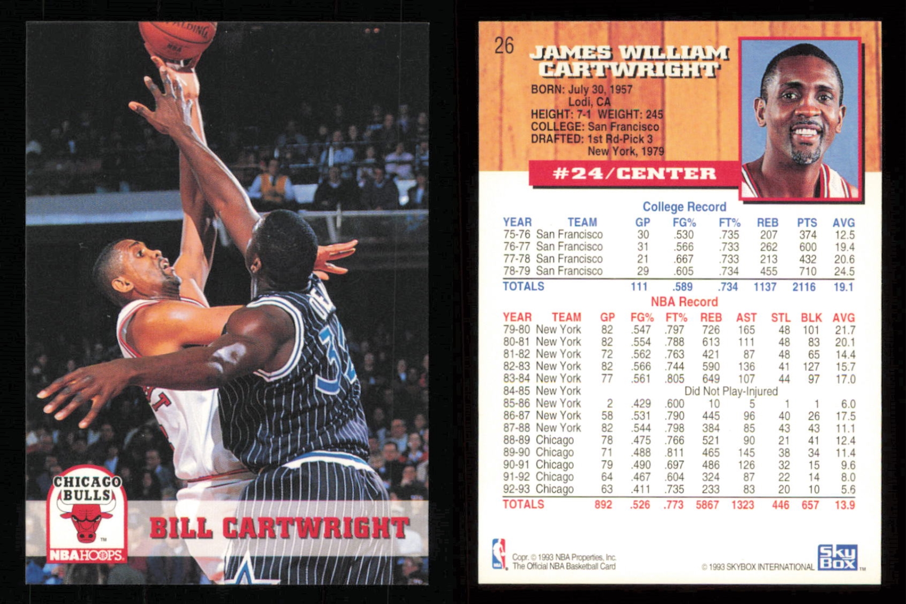 thumbnail 16  - 1993-94 ~ Fleer Hoops Basketball ~ YOU PICK CARD