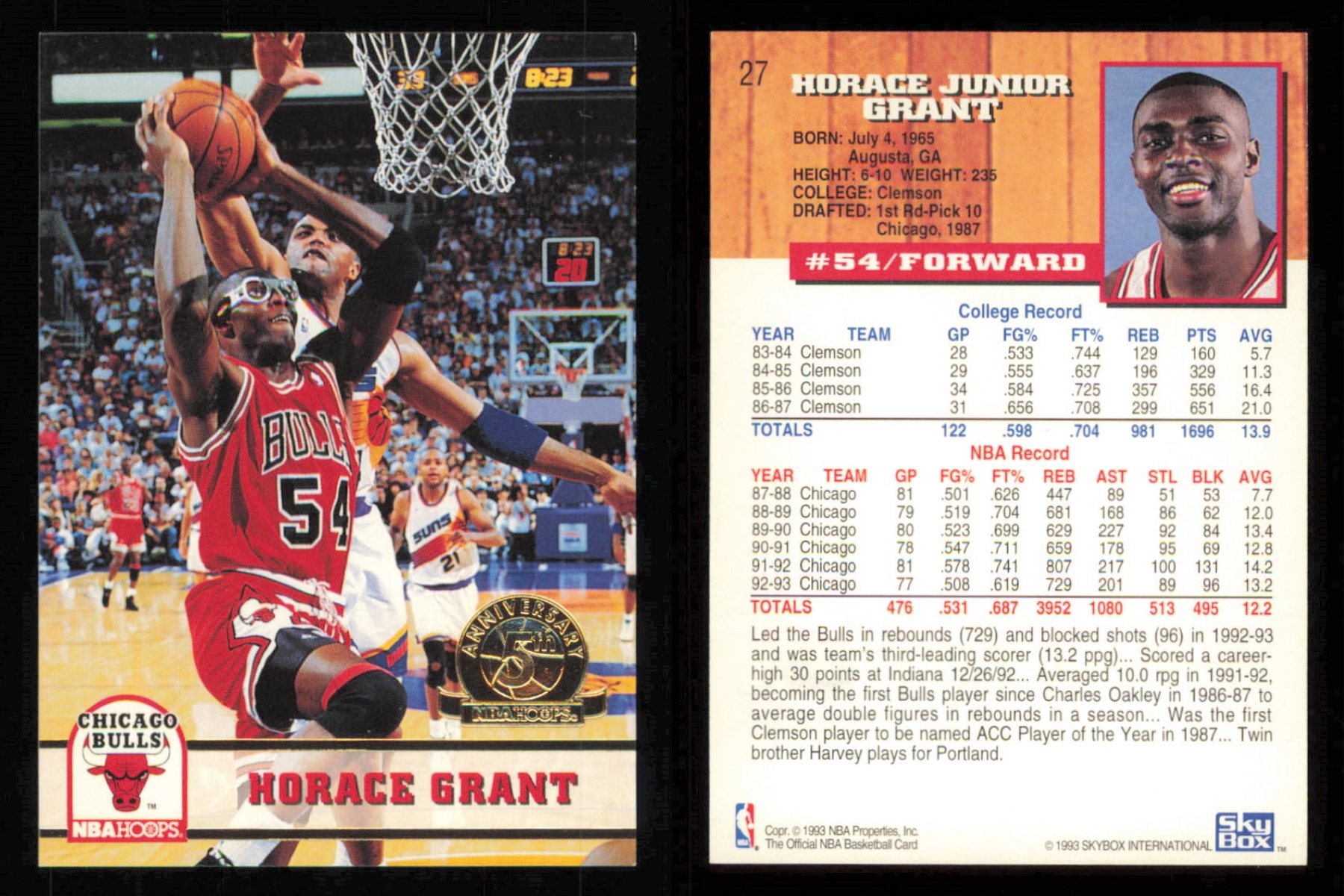 thumbnail 17  - 1993-94 ~ Fleer Hoops Basketball ~ YOU PICK CARD