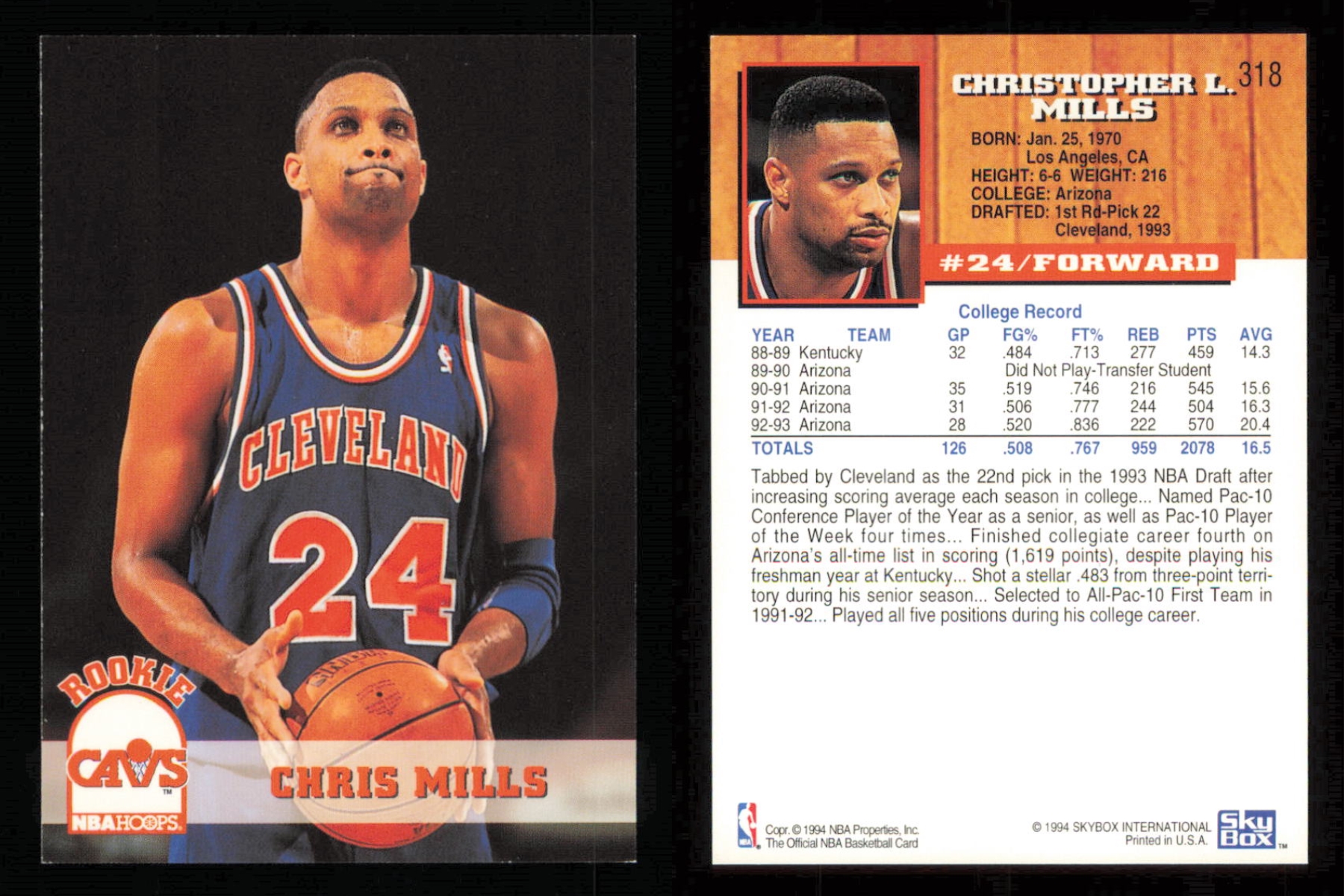 thumbnail 163  - 1993-94 ~ Fleer Hoops Basketball ~ YOU PICK CARD