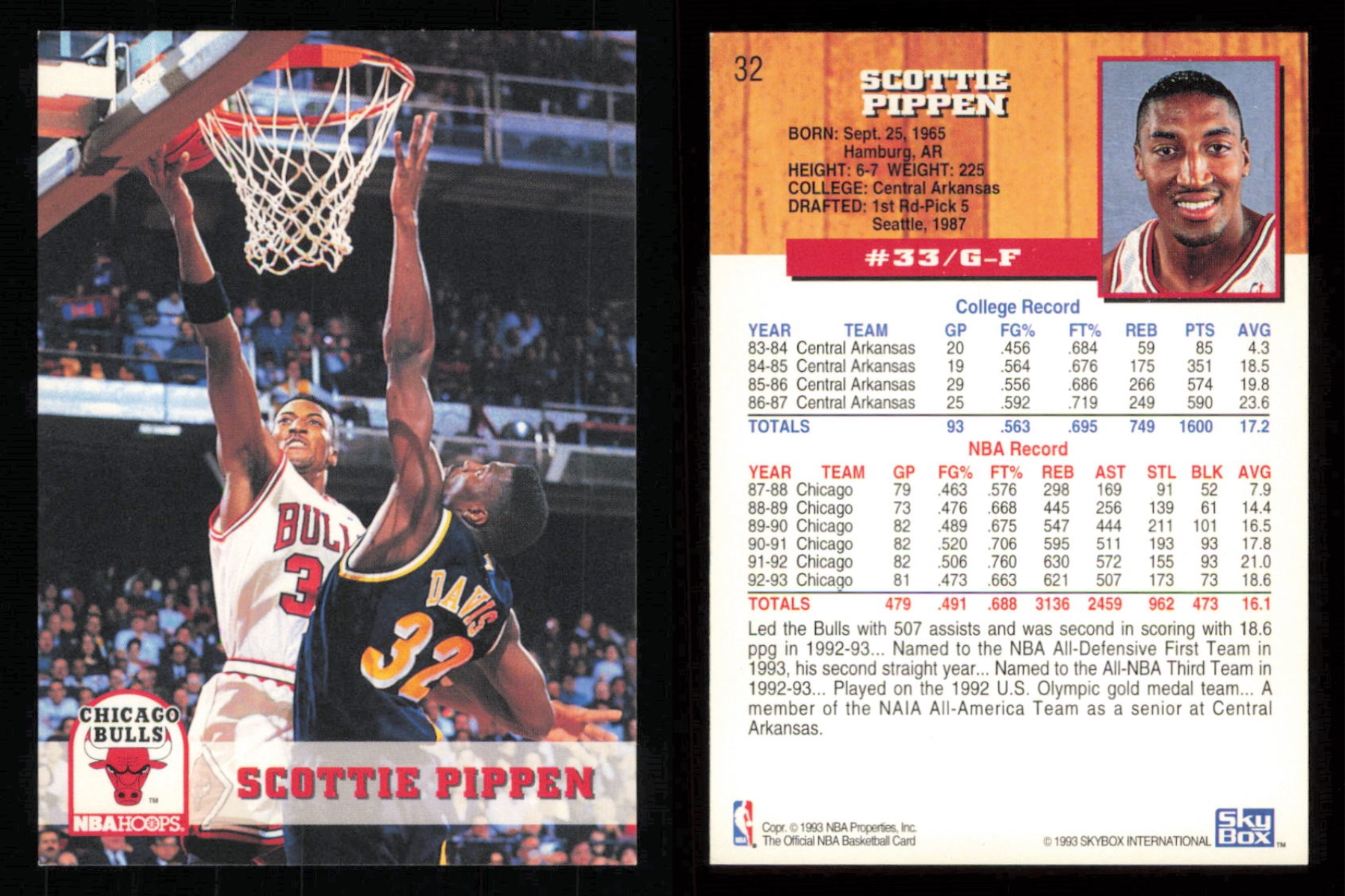 thumbnail 19  - 1993-94 ~ Fleer Hoops Basketball ~ YOU PICK CARD