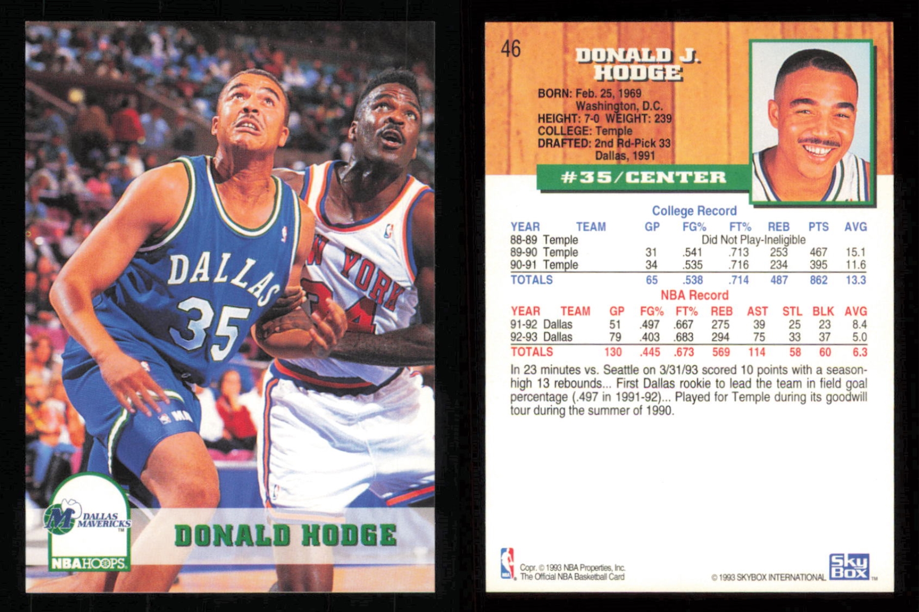 thumbnail 26  - 1993-94 ~ Fleer Hoops Basketball ~ YOU PICK CARD