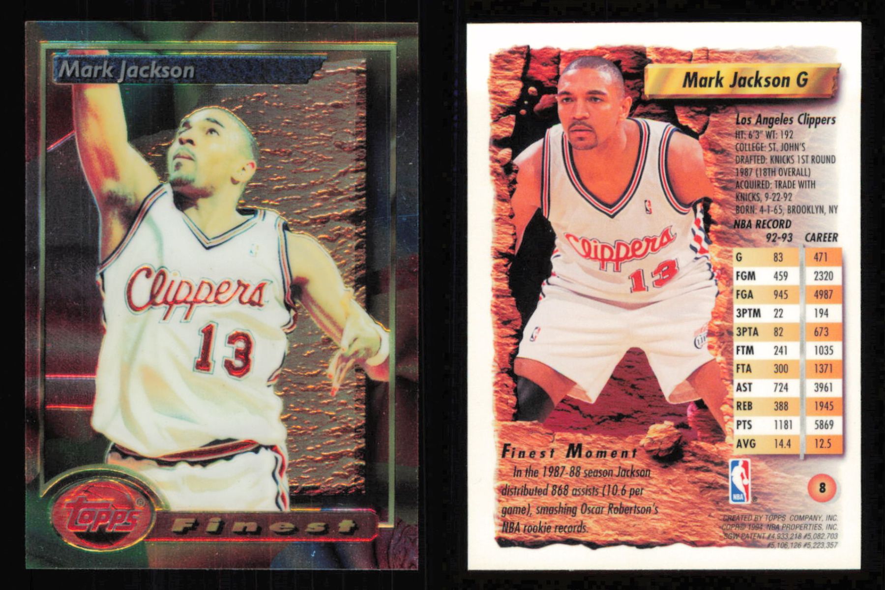 1993 94 Topps Finest Basketball YOU PICK CARD EBay