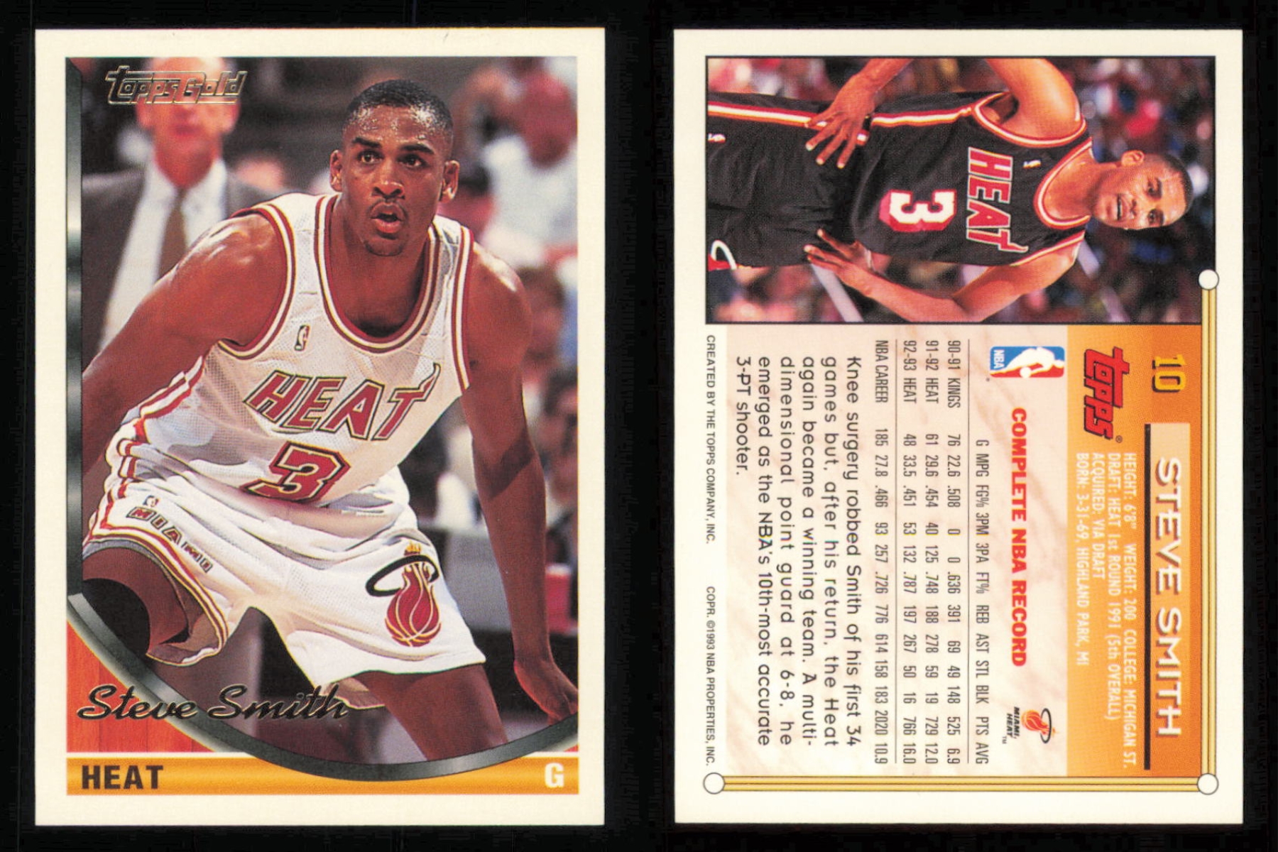 A2561 - You Pick 1993-94 Topps Basketball Gold Card #s 1-200 10+ FREE SHIP 