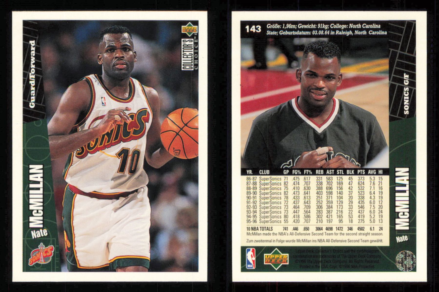 1996 ~ Collector's Choice International German Basketball ~ YOU PICK CARD - Picture 101 of 156