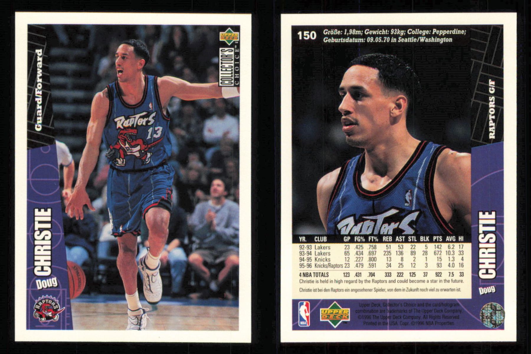 1996 ~ Collector's Choice International German Basketball ~ YOU PICK CARD - Picture 108 of 156