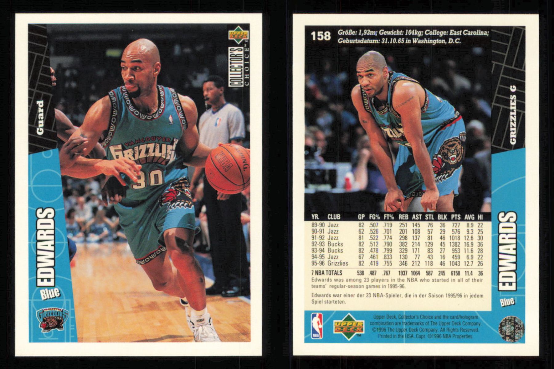 1996 ~ Collector's Choice International German Basketball ~ YOU PICK CARD - Picture 116 of 156