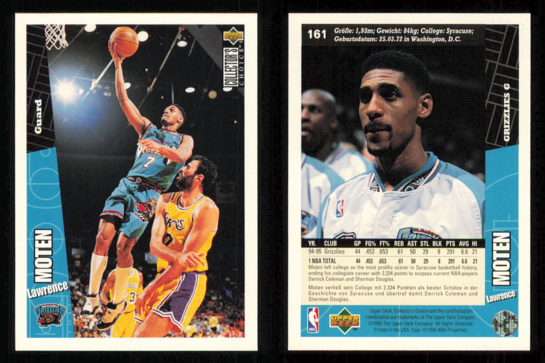 1996 ~ Collector's Choice International German Basketball ~ YOU PICK CARD - Picture 119 of 156