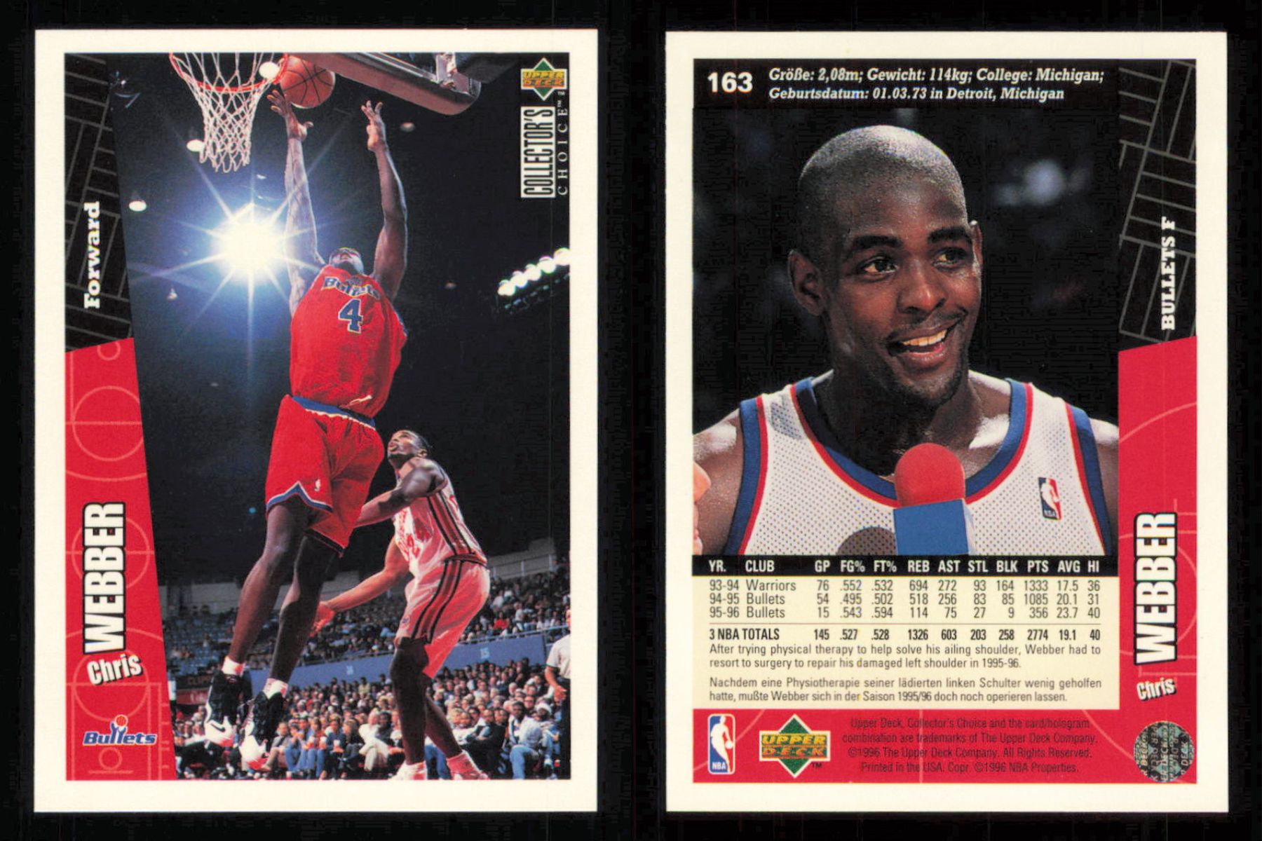 1996 ~ Collector's Choice International German Basketball ~ YOU PICK CARD - Picture 121 of 156