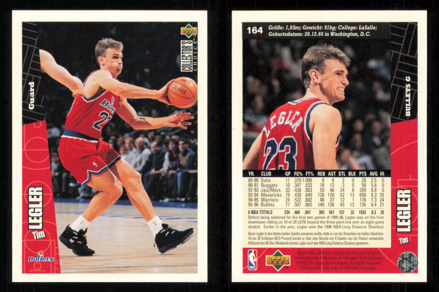1996 ~ Collector's Choice International German Basketball ~ YOU PICK CARD - Picture 122 of 156