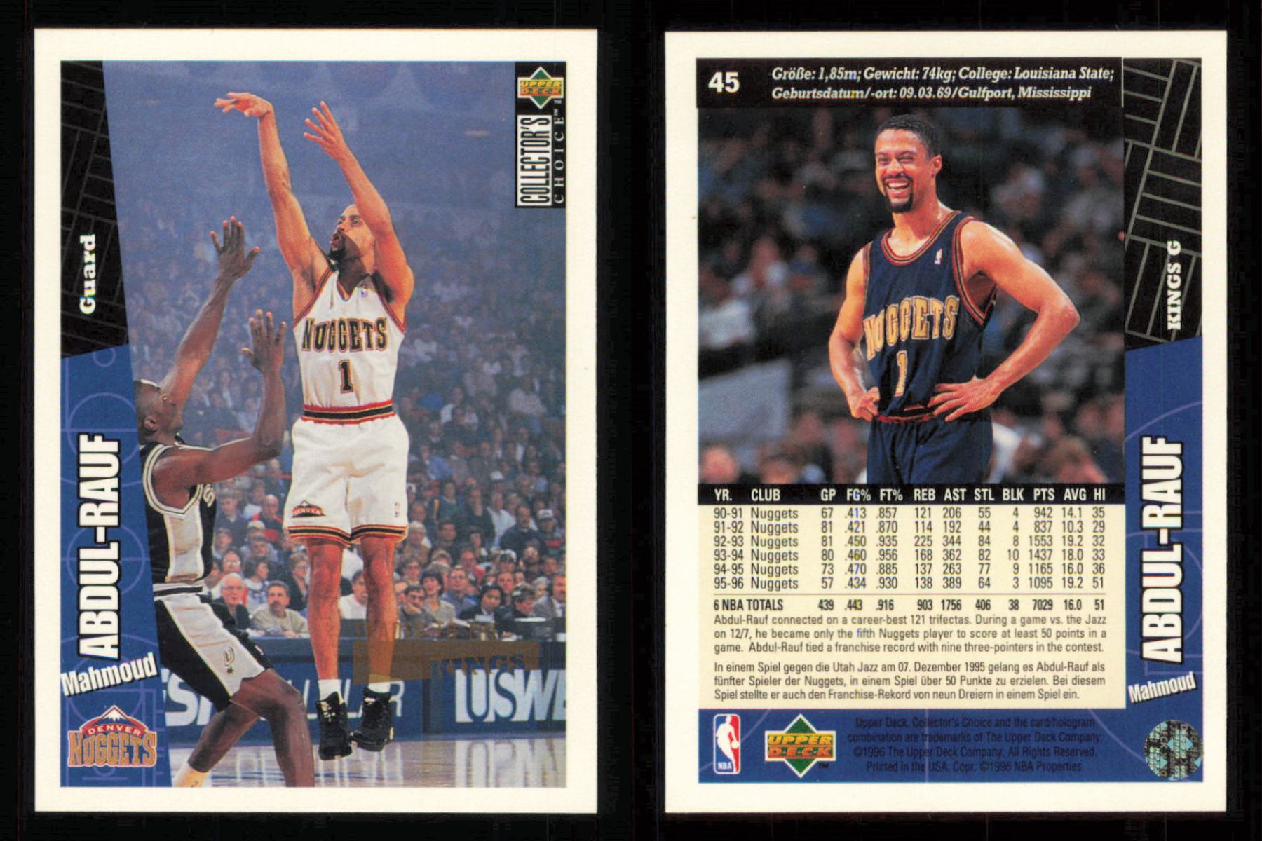 1996 ~ Collector's Choice International German Basketball ~ YOU PICK CARD - Picture 14 of 156