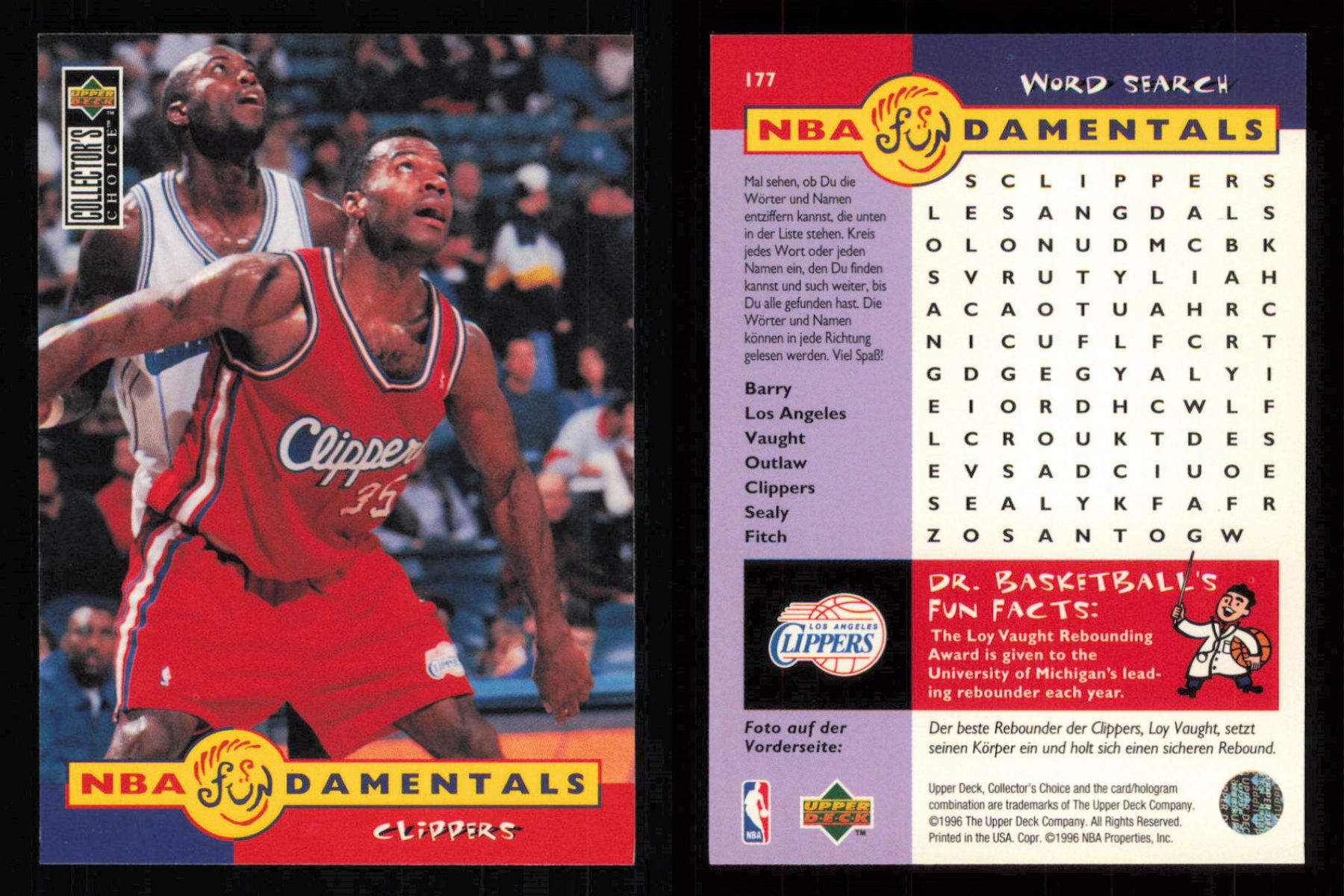 1996 ~ Collector's Choice International German Basketball ~ YOU PICK CARD - Picture 135 of 156