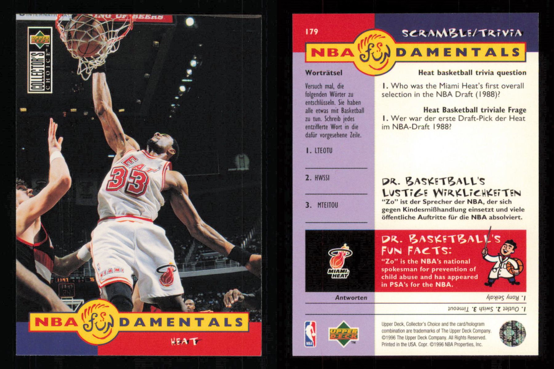 1996 ~ Collector's Choice International German Basketball ~ YOU PICK CARD - Picture 136 of 156