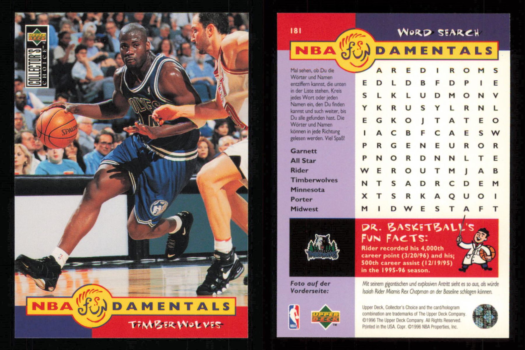 1996 ~ Collector's Choice International German Basketball ~ YOU PICK CARD - Picture 138 of 156