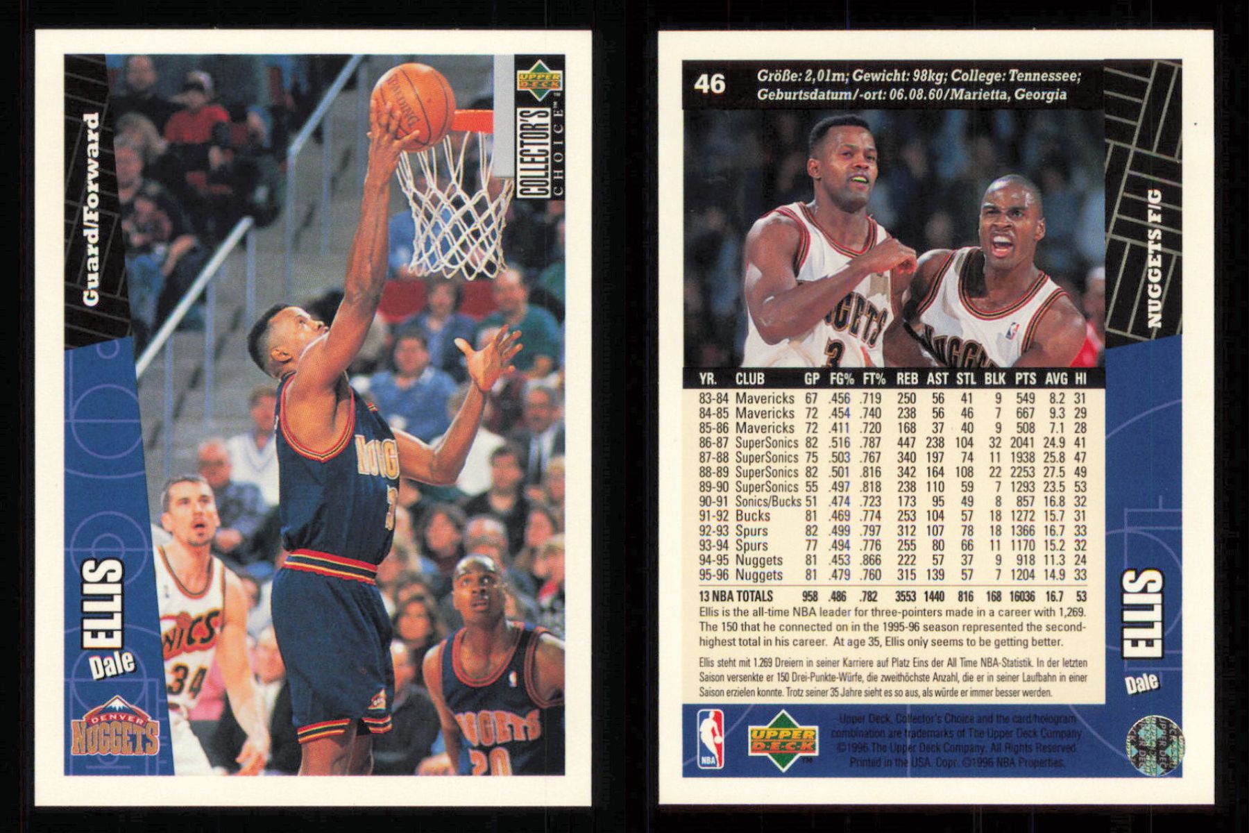 1996 ~ Collector's Choice International German Basketball ~ YOU PICK CARD - Picture 15 of 156