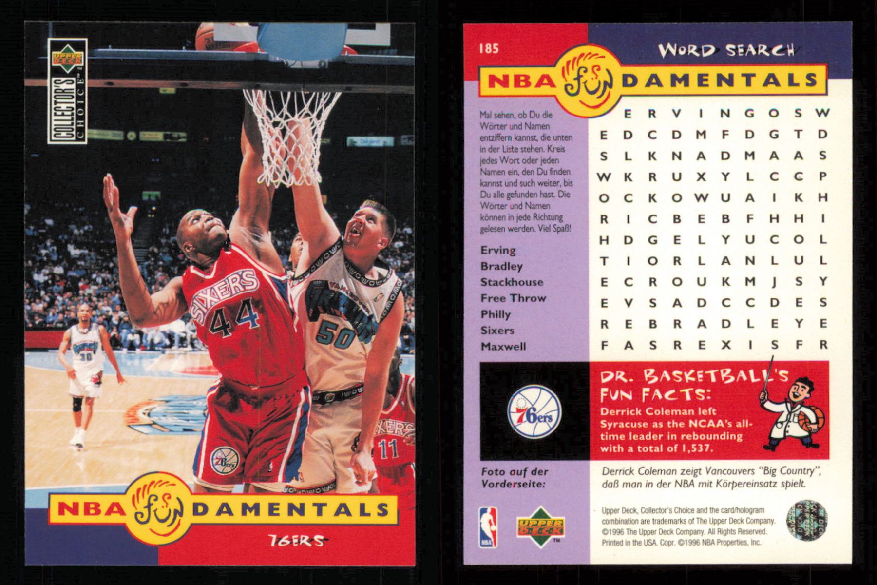 1996 ~ Collector's Choice International German Basketball ~ YOU PICK CARD - Picture 142 of 156